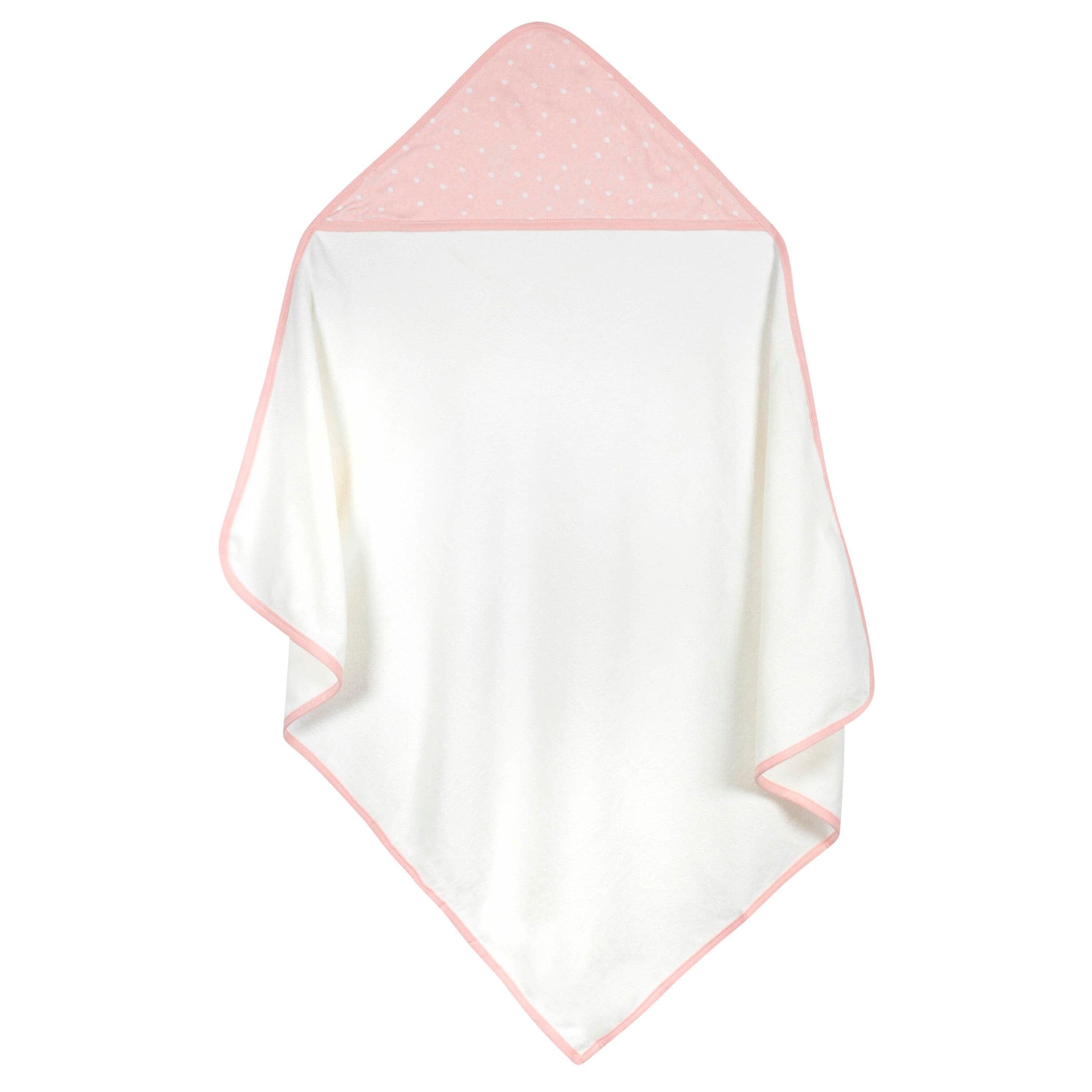 3-Pack Baby Girls Vintage Floral Hooded Towels - Image 3