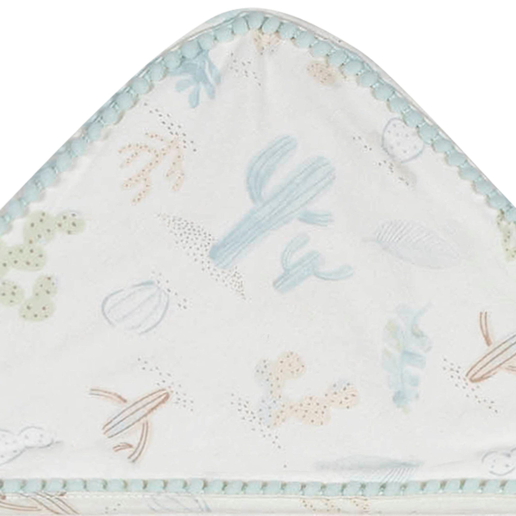 3-Pack Baby Boys Desert Cactus Hooded Towels - Image 6
