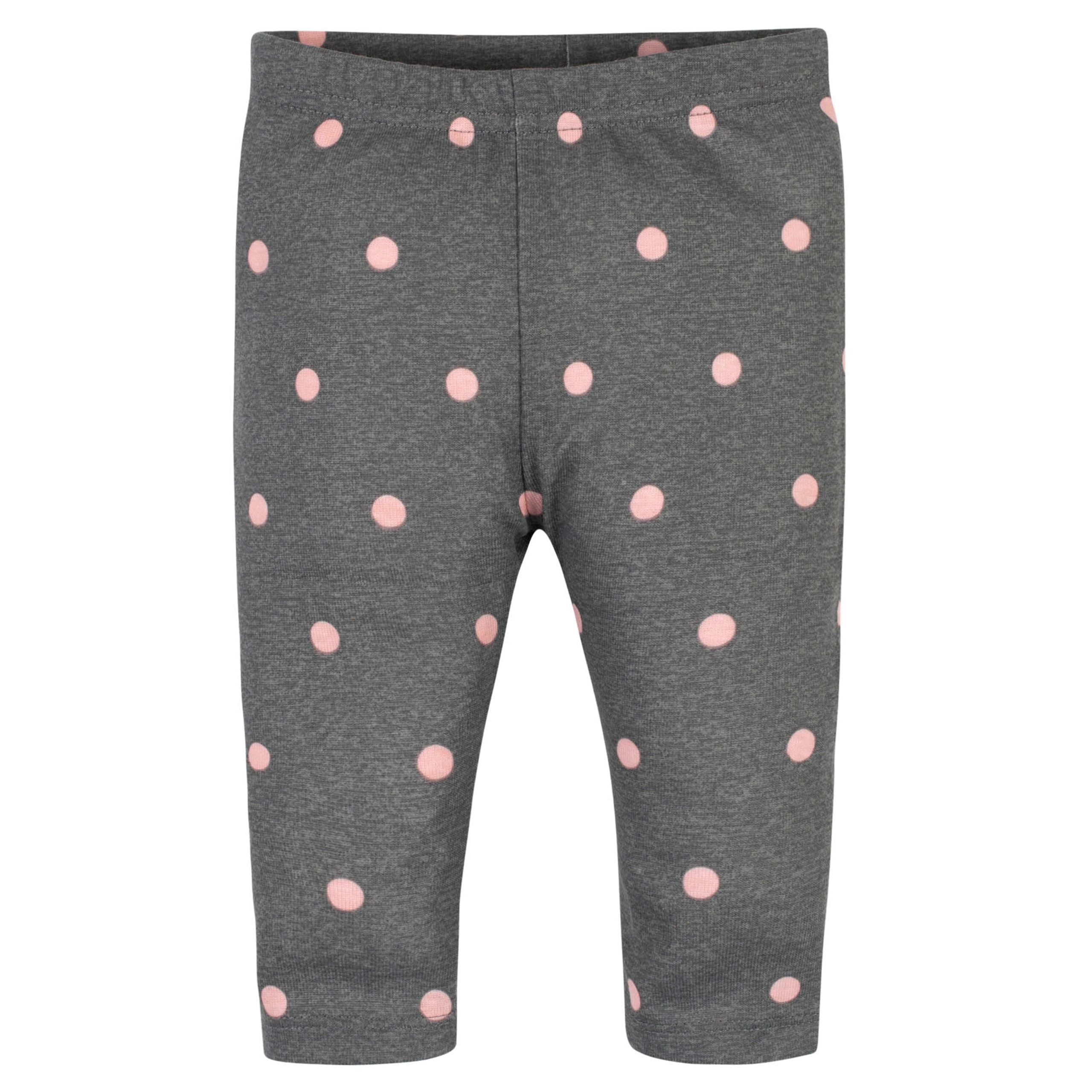 4-Pack Baby Girls Love You Organic Pants - Image 2