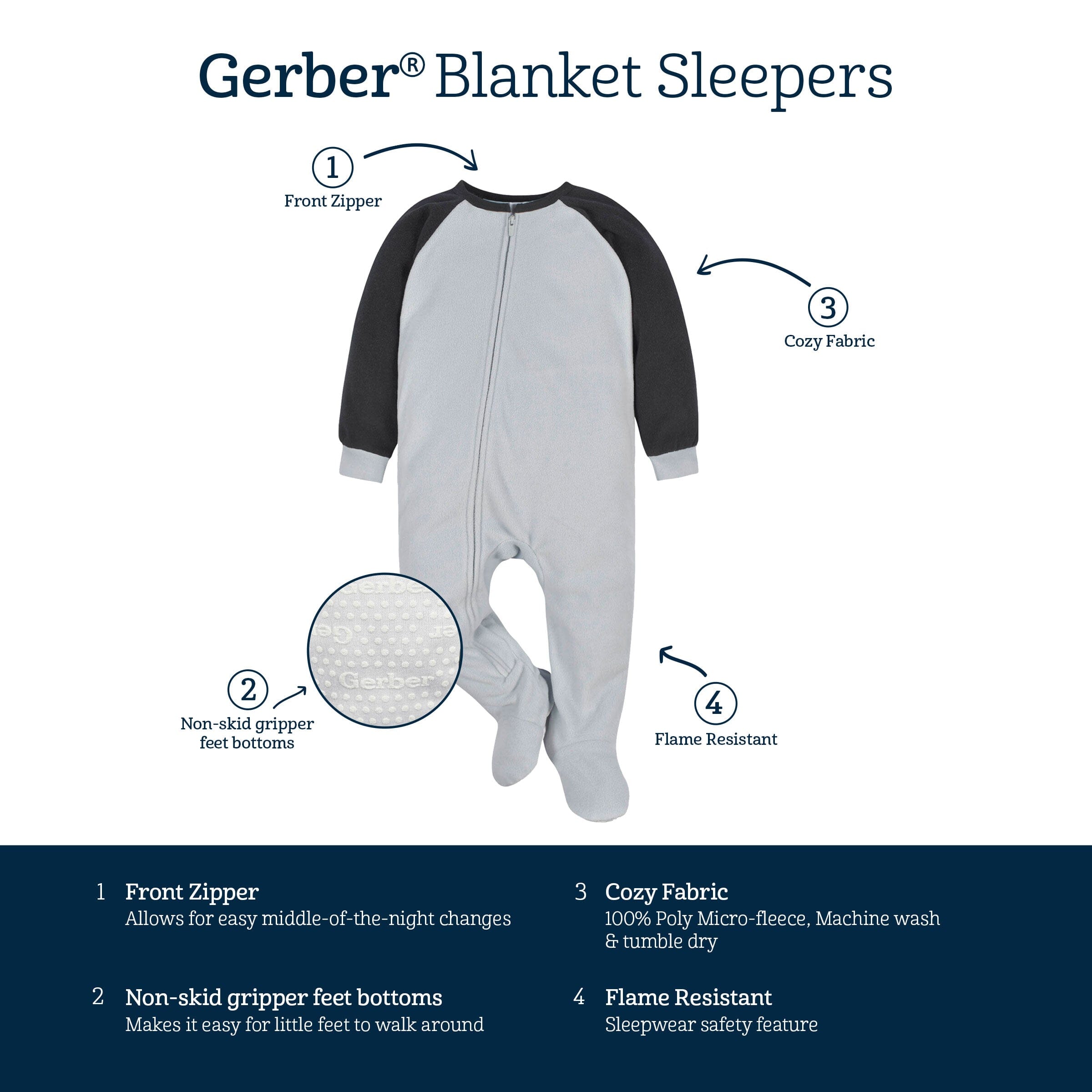 Baby & Toddler Boys Fox Fleece Pajamas - Image 4