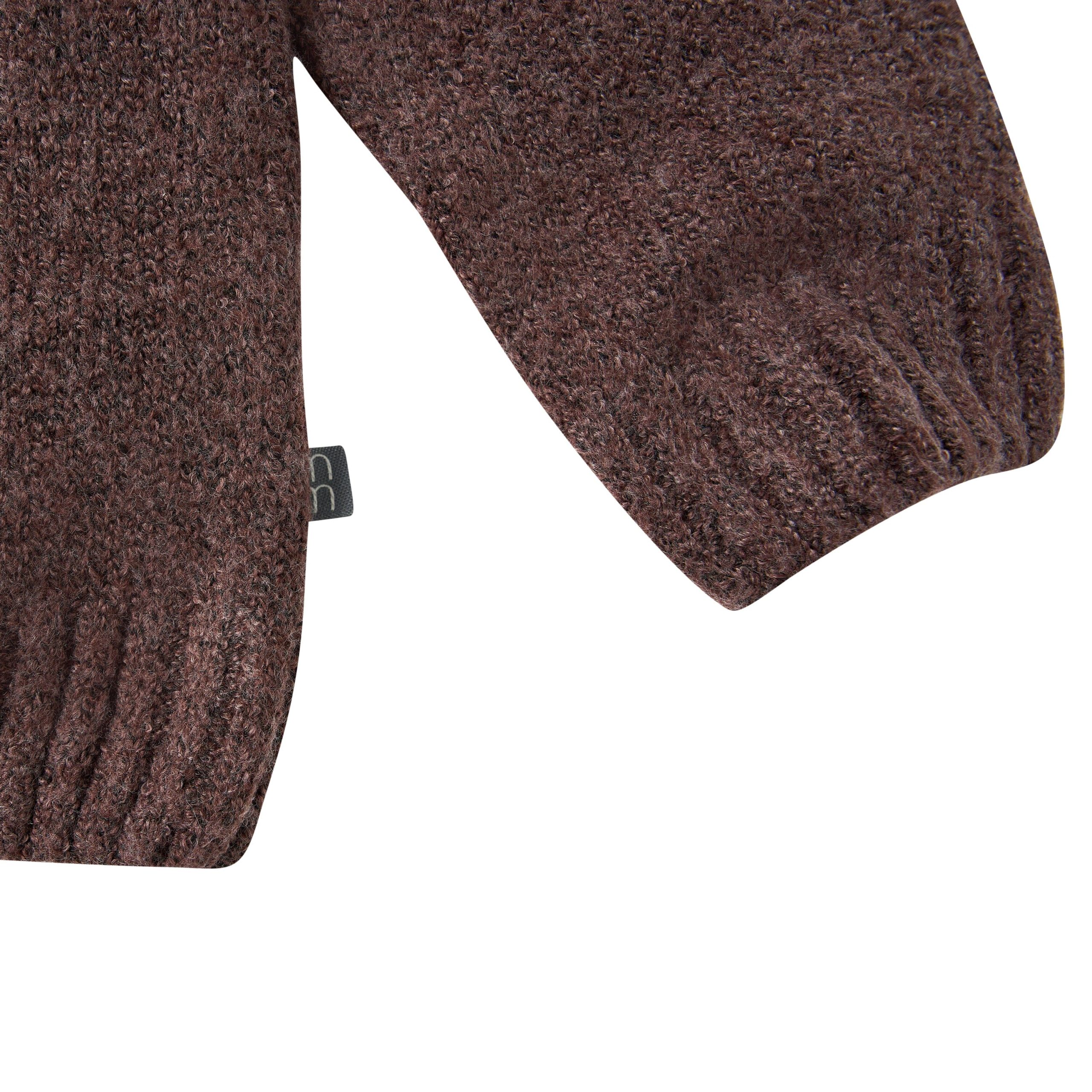 Toddler & Kid Girls Chocolate Hearts Jacquard Knit Sweater - Image 5