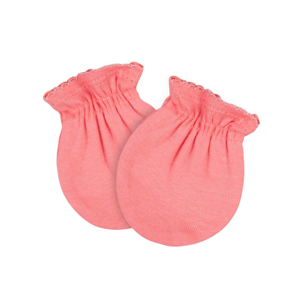 7-Piece Baby Girl Garden Floral Caps & Mittens - Image 7