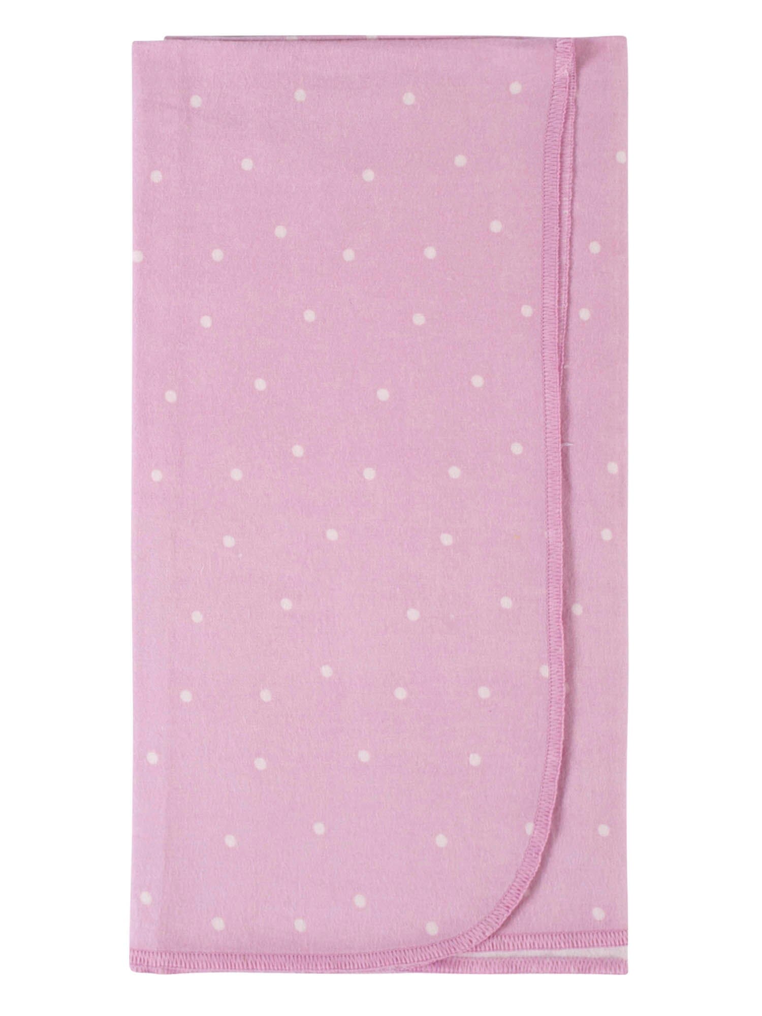 4-Pack Baby Girls Floral Princess Flannel Receiving Blankets - Image 5