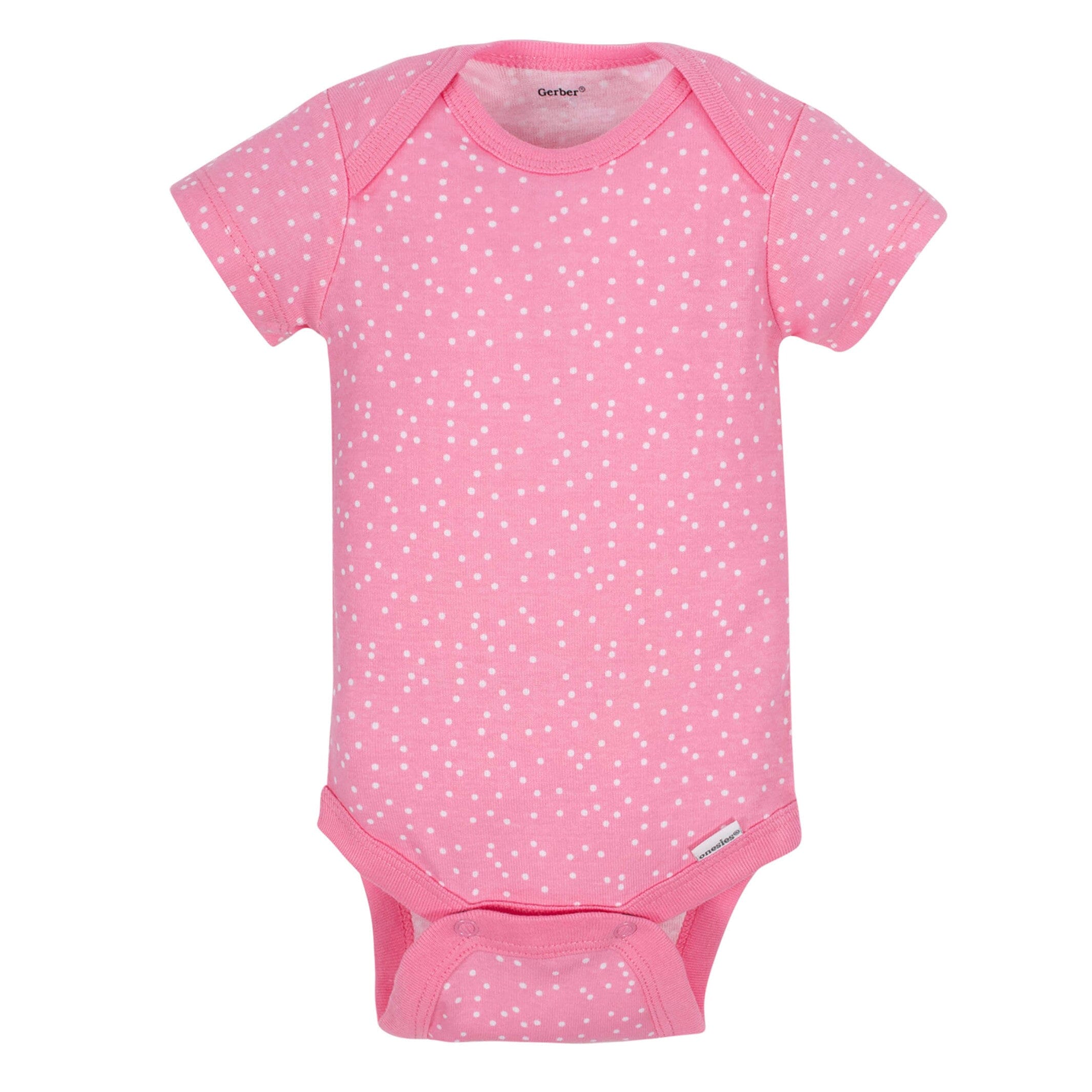 8-Pack Baby Girl Kitty Short Sleeve Onesies® Brand Bodysuits - Image 6