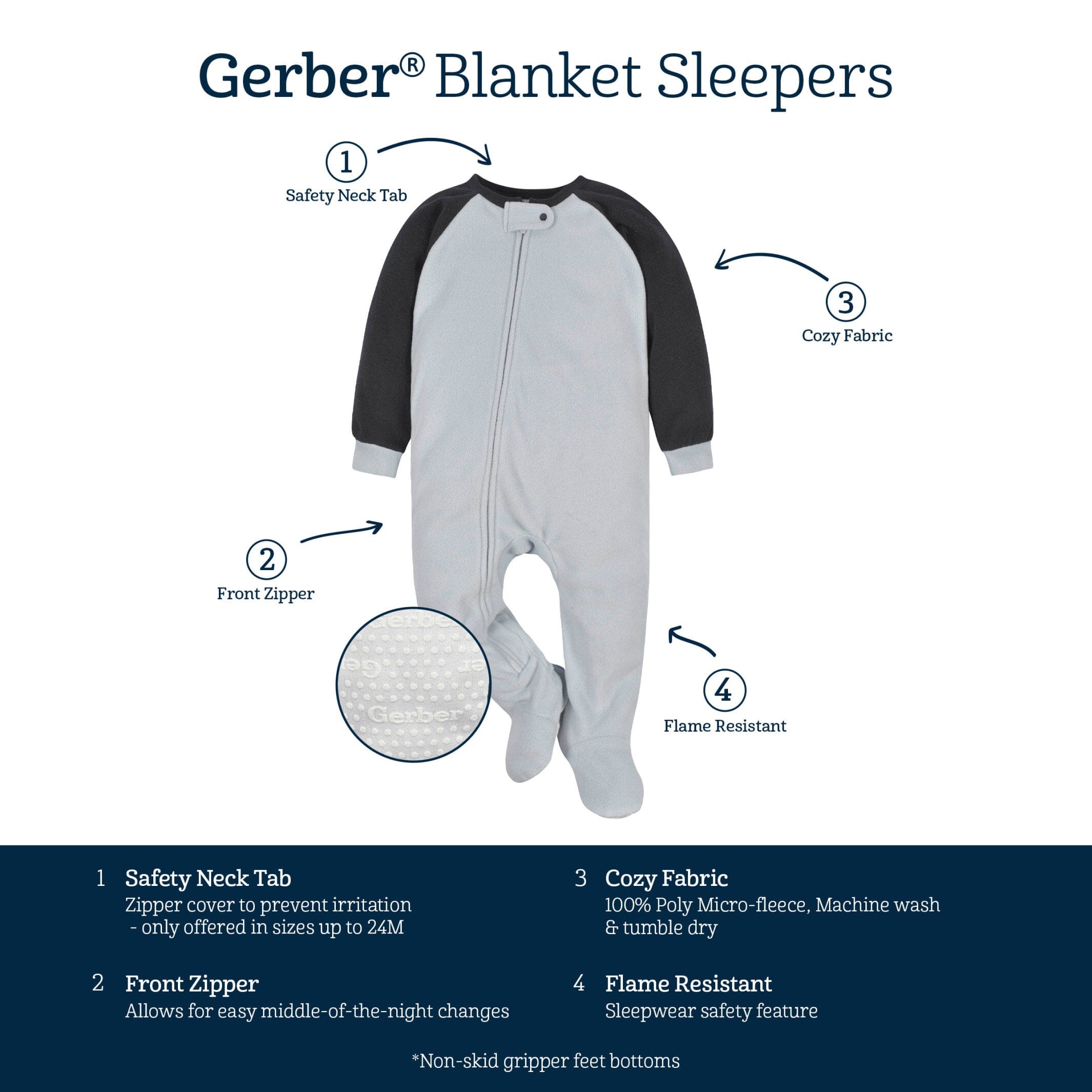 2-Pack Toddler Boys Moose Fleece Pajamas - Image 8