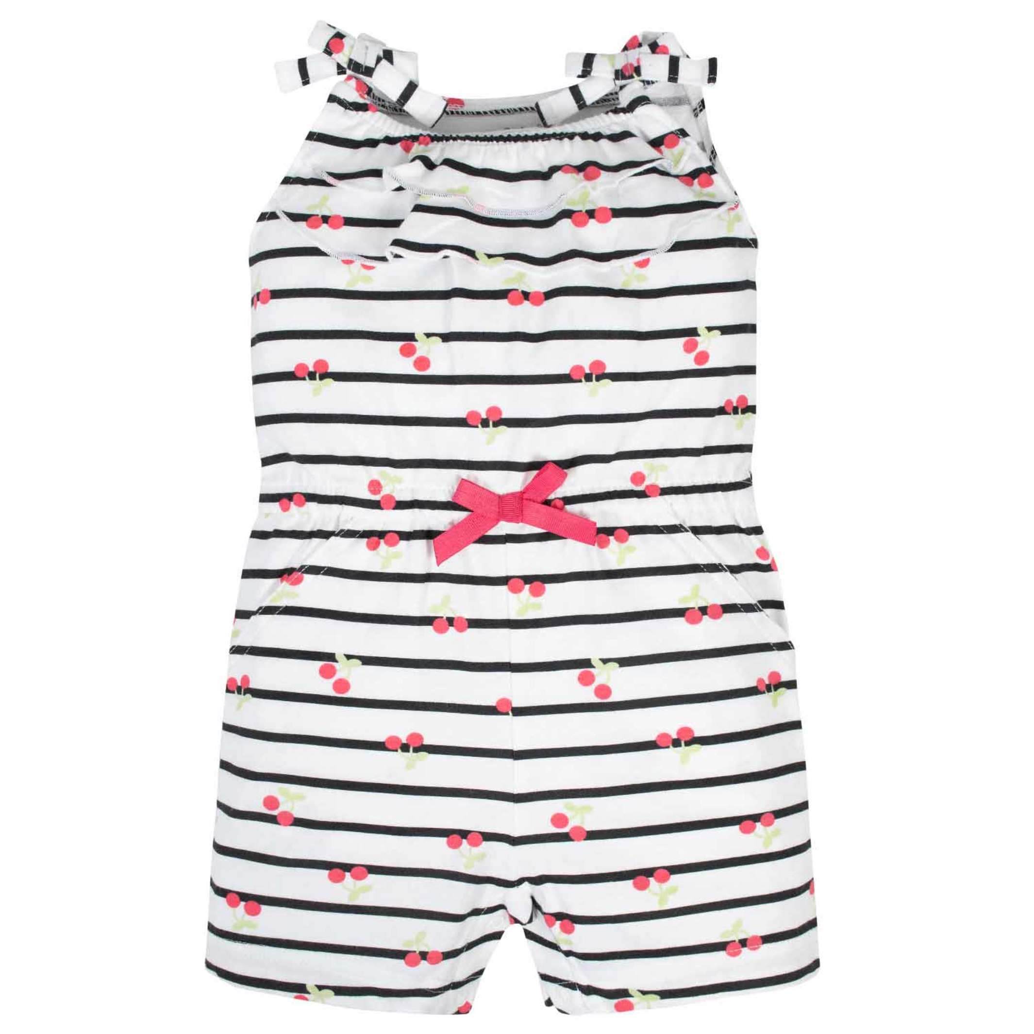 2-Pack Baby & Toddler Girls Cherry Kisses Rompers - Image 5