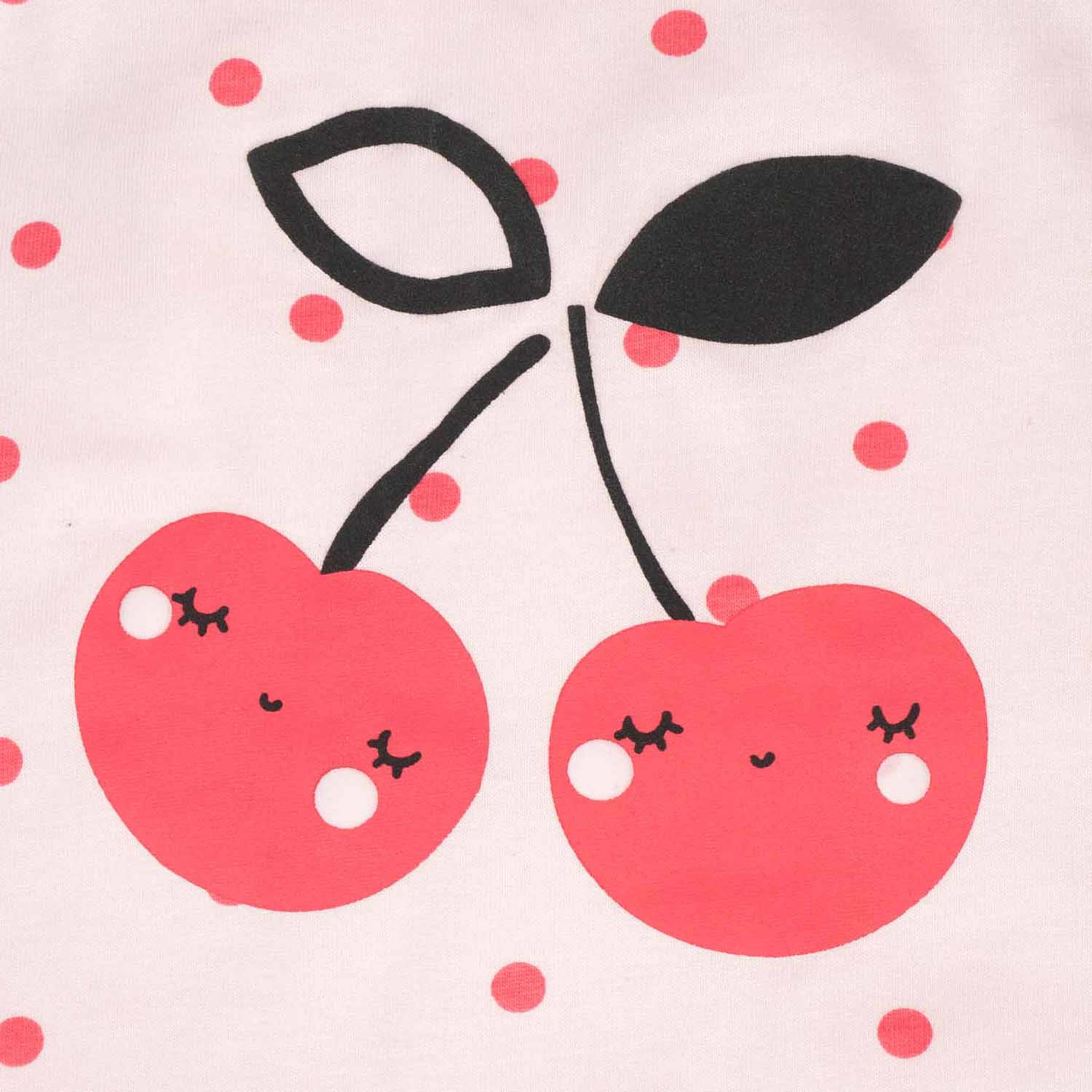 2-Pack Baby & Toddler Girls Cherry Kisses Rompers - Image 7