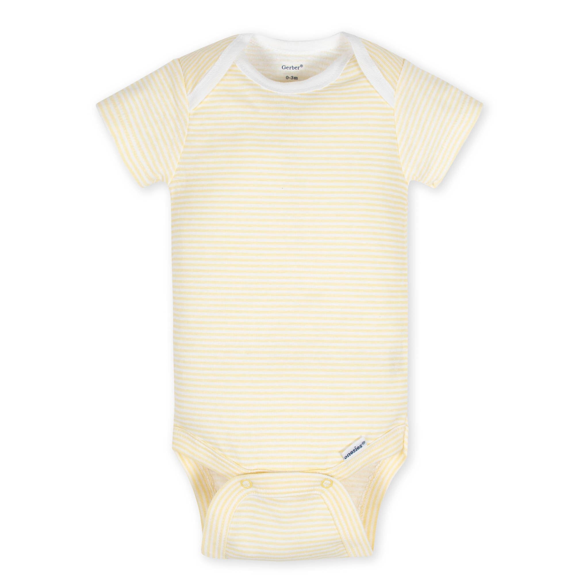 8-pack Baby Neutral Sheep Short Sleeve Onesies® Bodysuits, 12M - Image 6