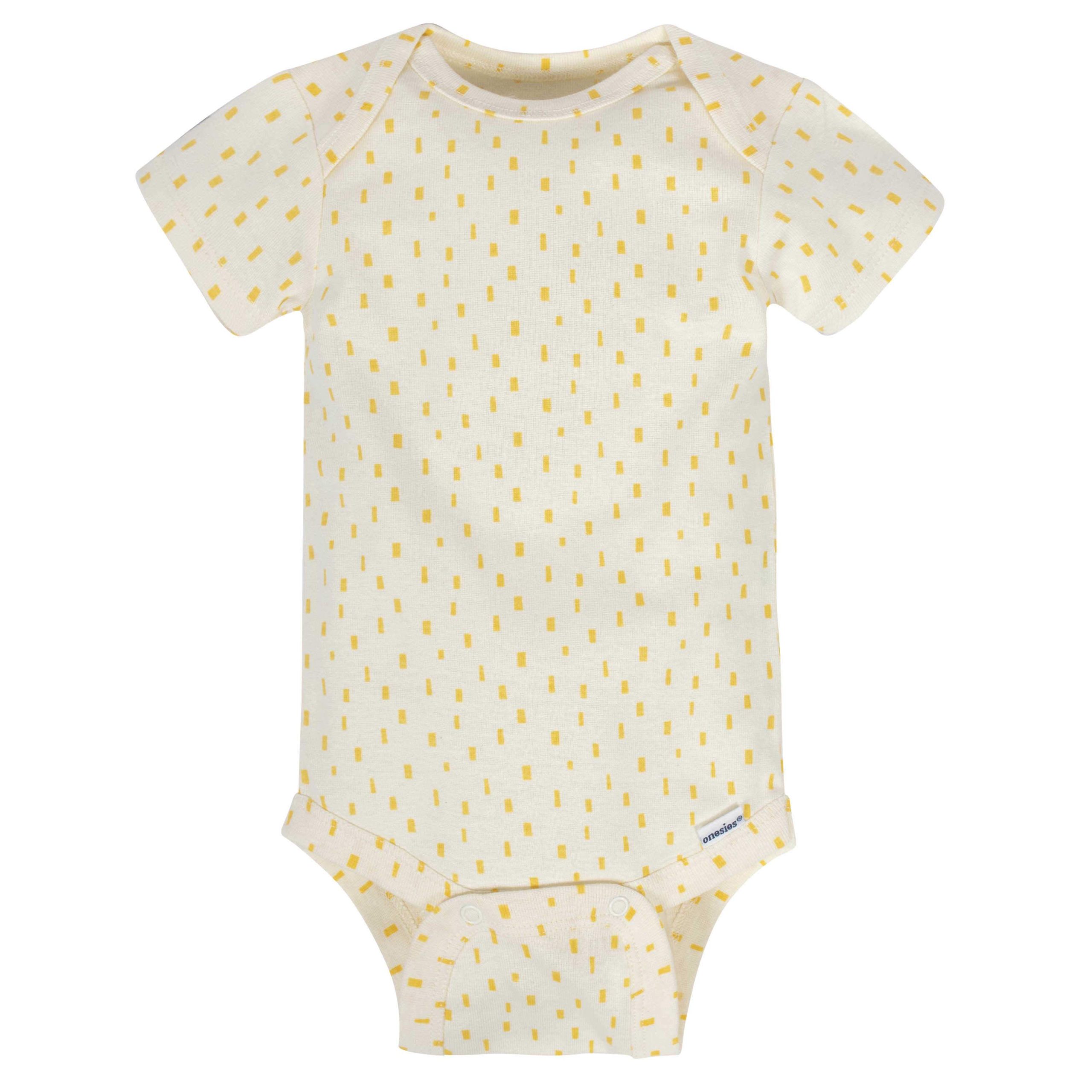Gerber® 8-pack Baby Boys' Fox Short Sleeve Onesies® Bodysuits - Image 6