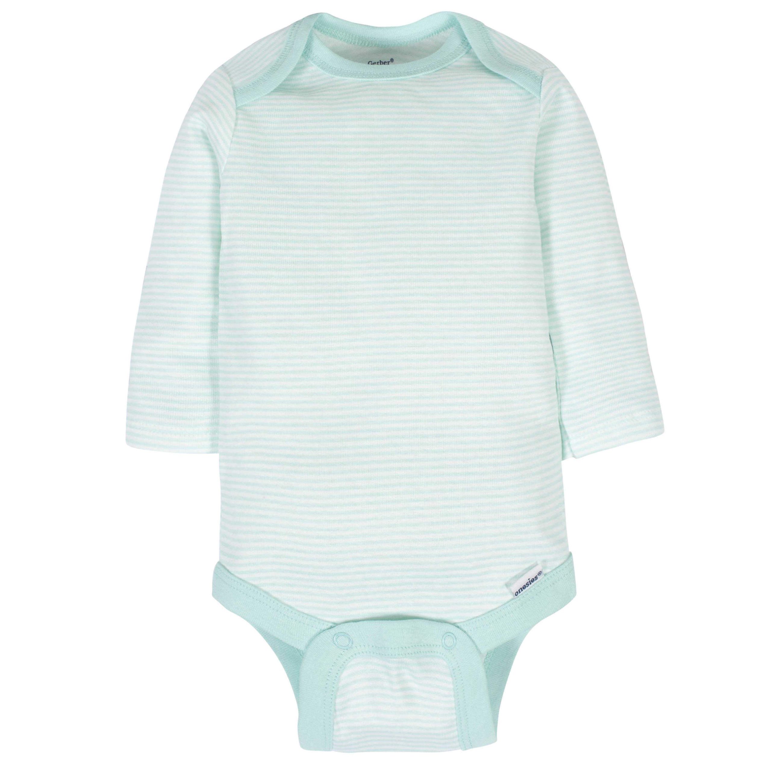 6-Pack Baby Neutral Animals Long Sleeve Onesies® Bodysuits - Image 6
