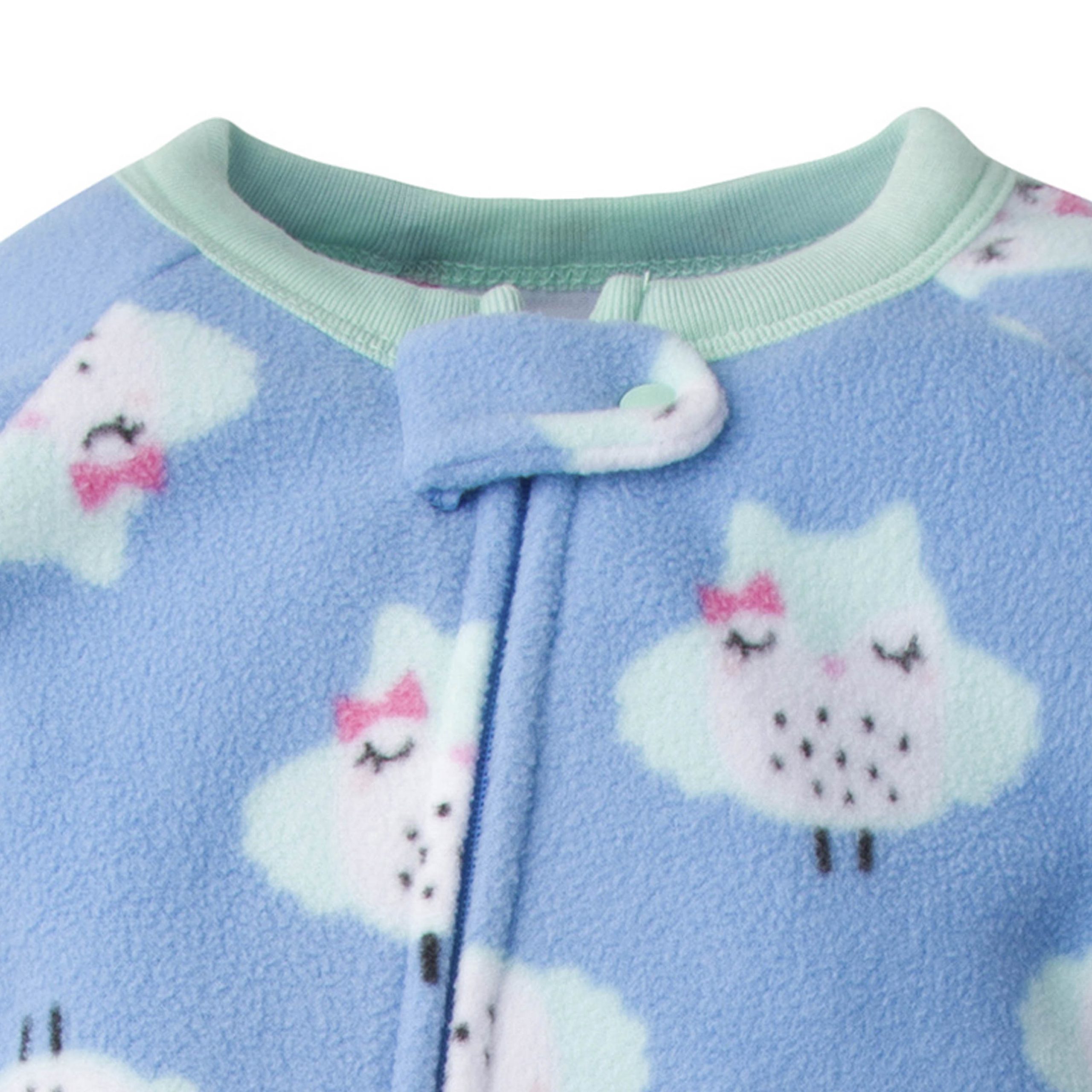 2-Pack Fleece Pajamas - Owl - Image 3