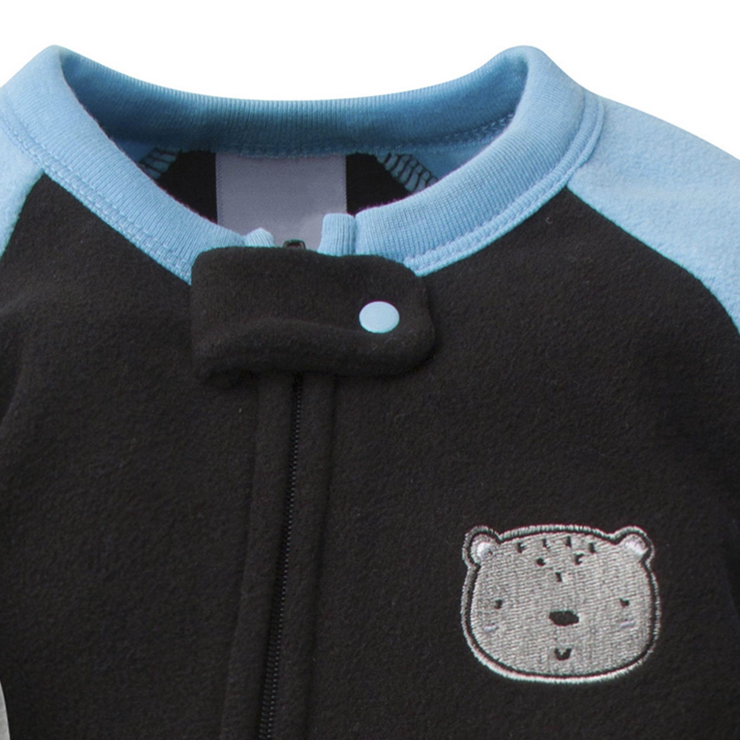 2-Pack Fleece Pajamas - Bear Head - Image 2