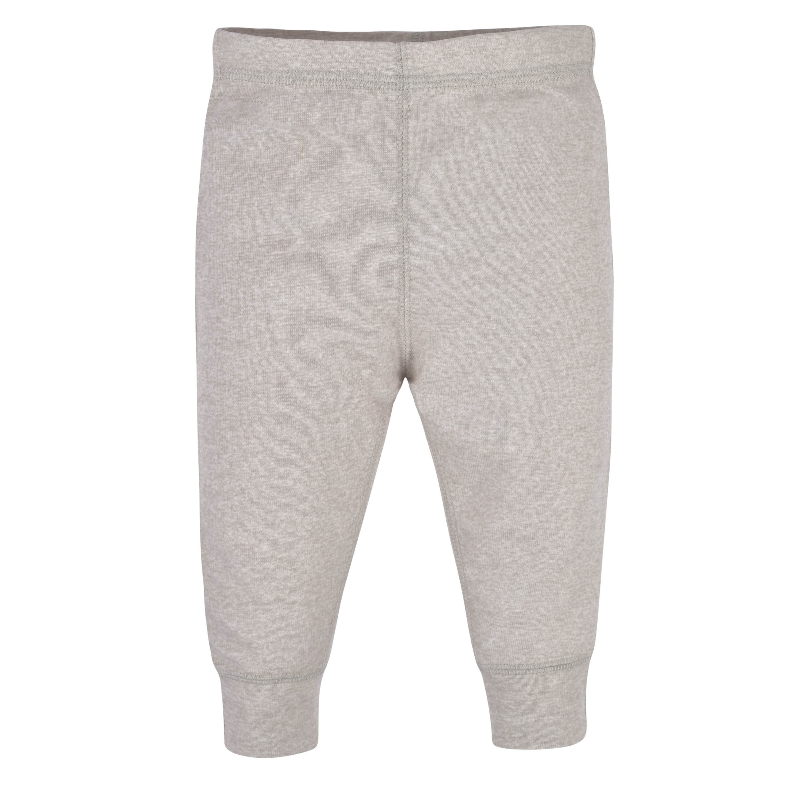 4-Pack Baby Neutral Solid Colors Active Pants - Image 2