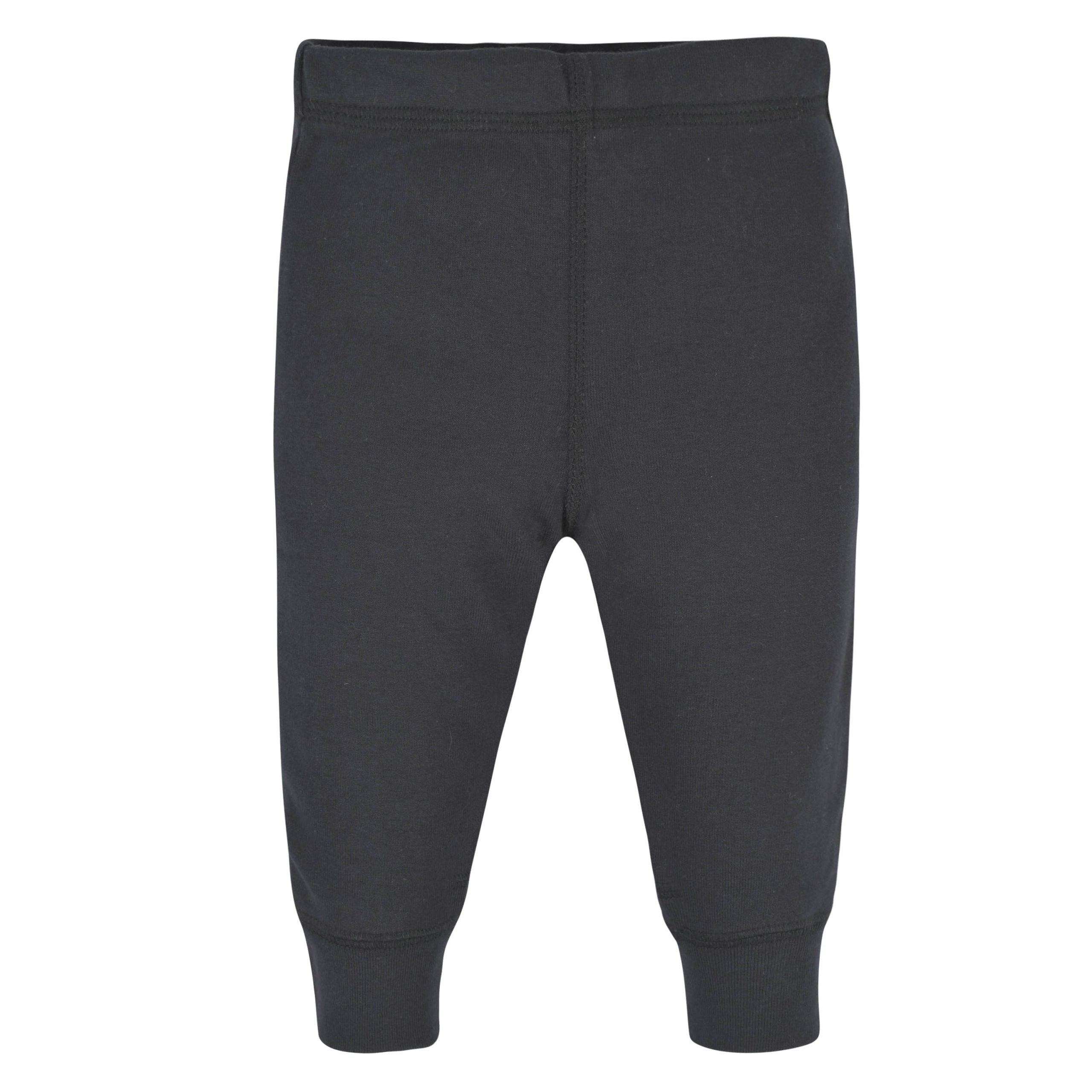 4-Pack Baby Neutral Solid Colors Active Pants - Image 3
