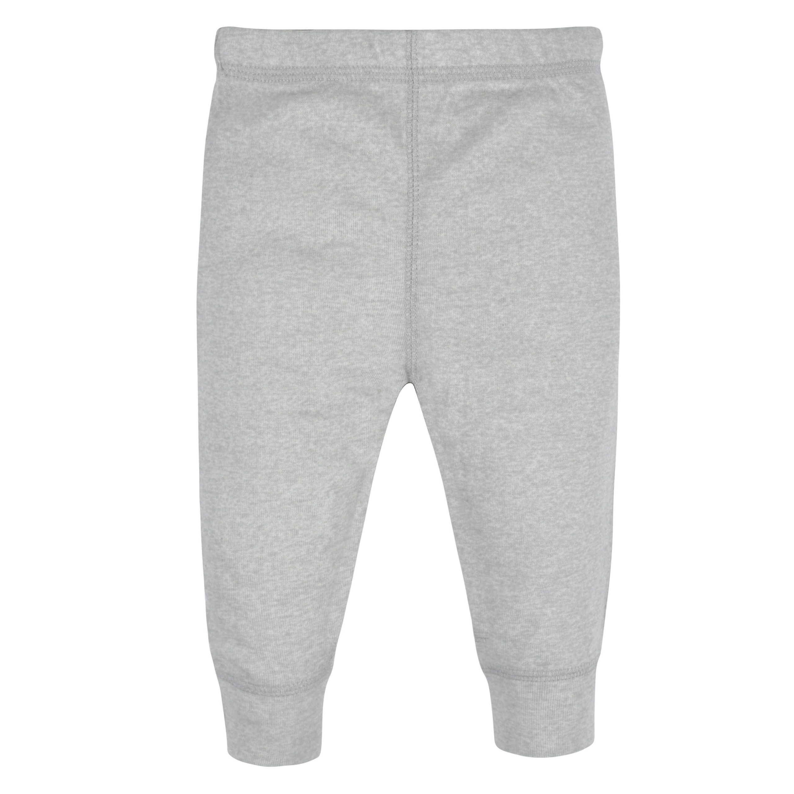 4-Pack Baby Neutral Solid Colors Active Pants - Image 4