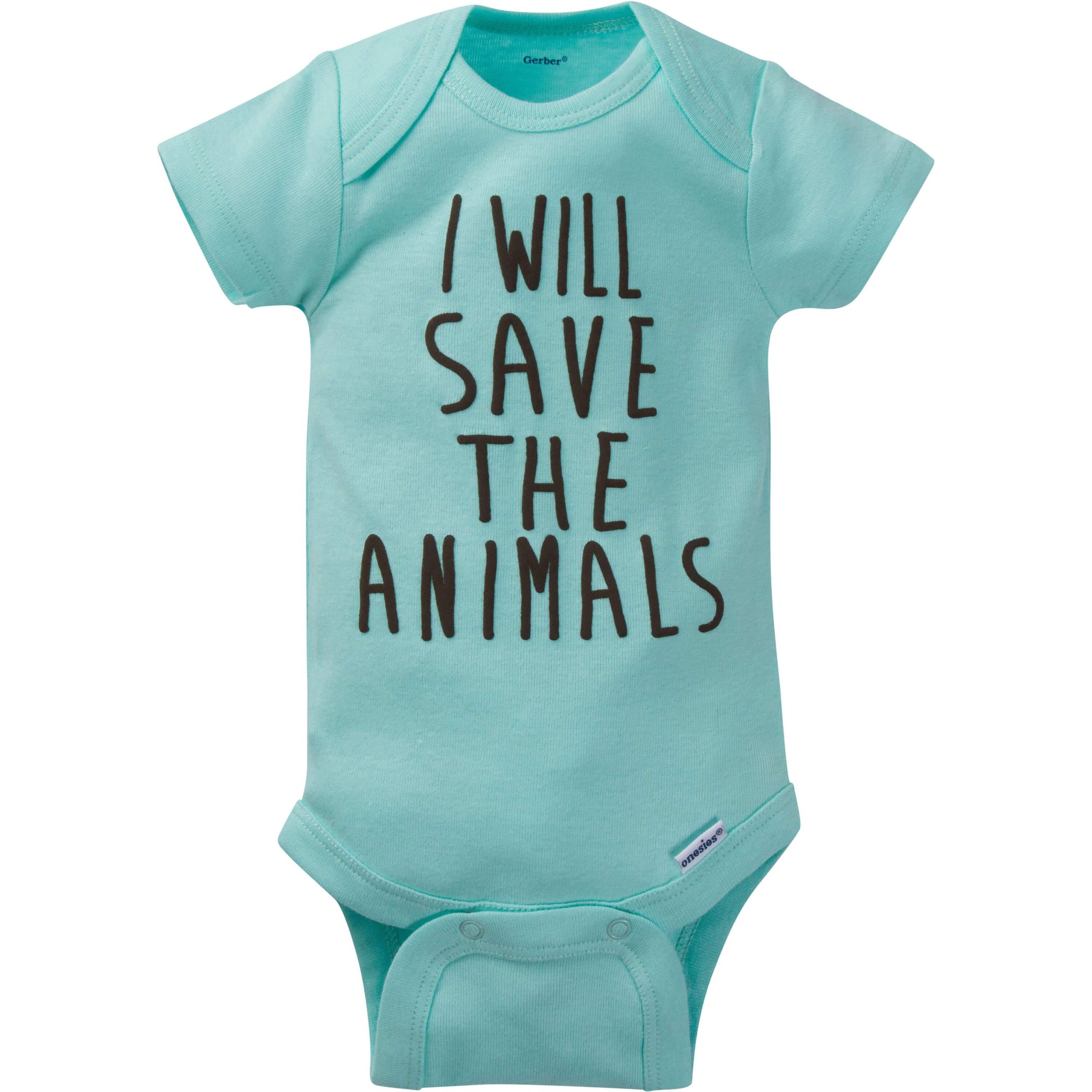 8-Pack Baby Boys Short-Sleeve Fox Onesies® Bodysuits - Image 3