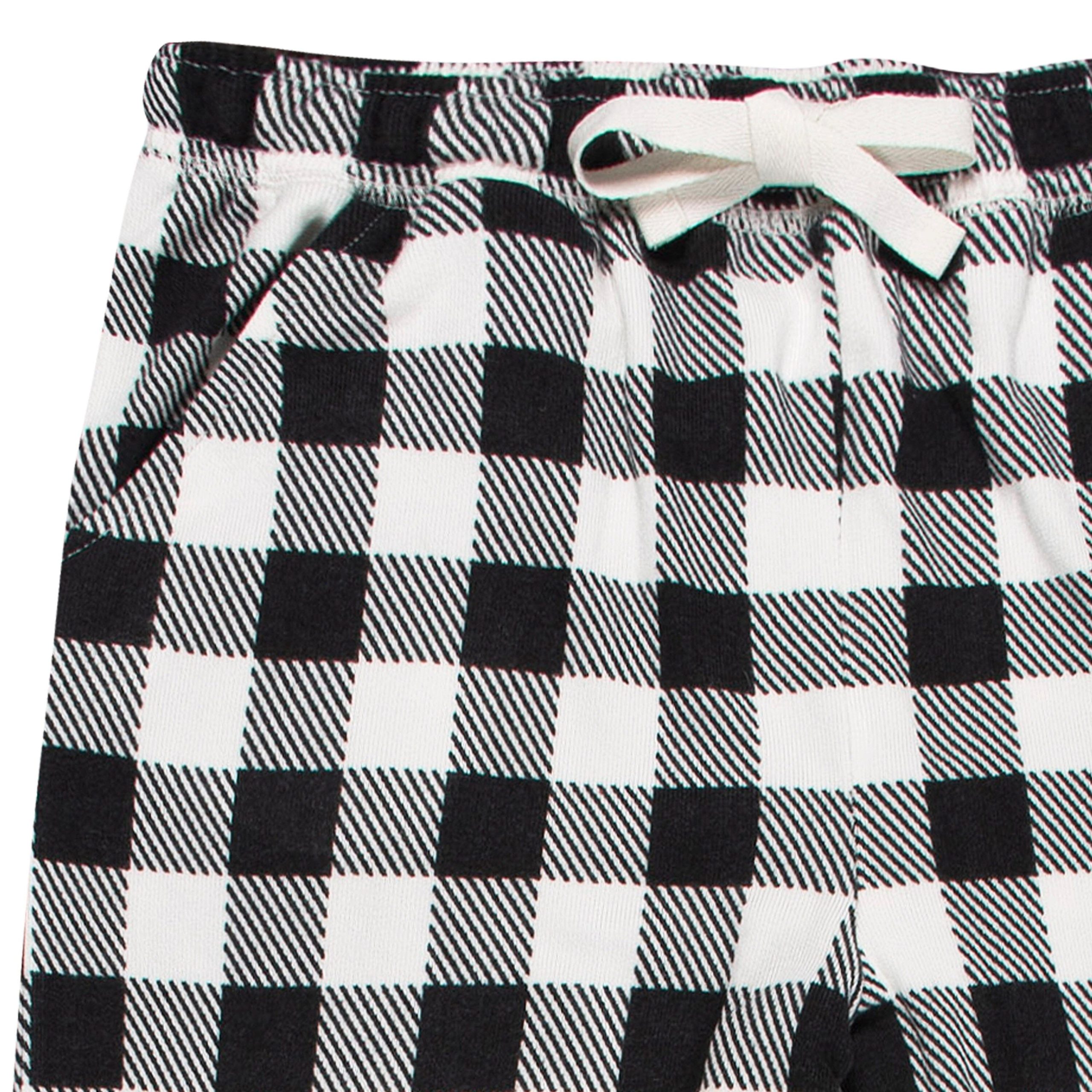 Women’s 2-Piece Hacci Buffalo Plaid Pajama Set - Image 10