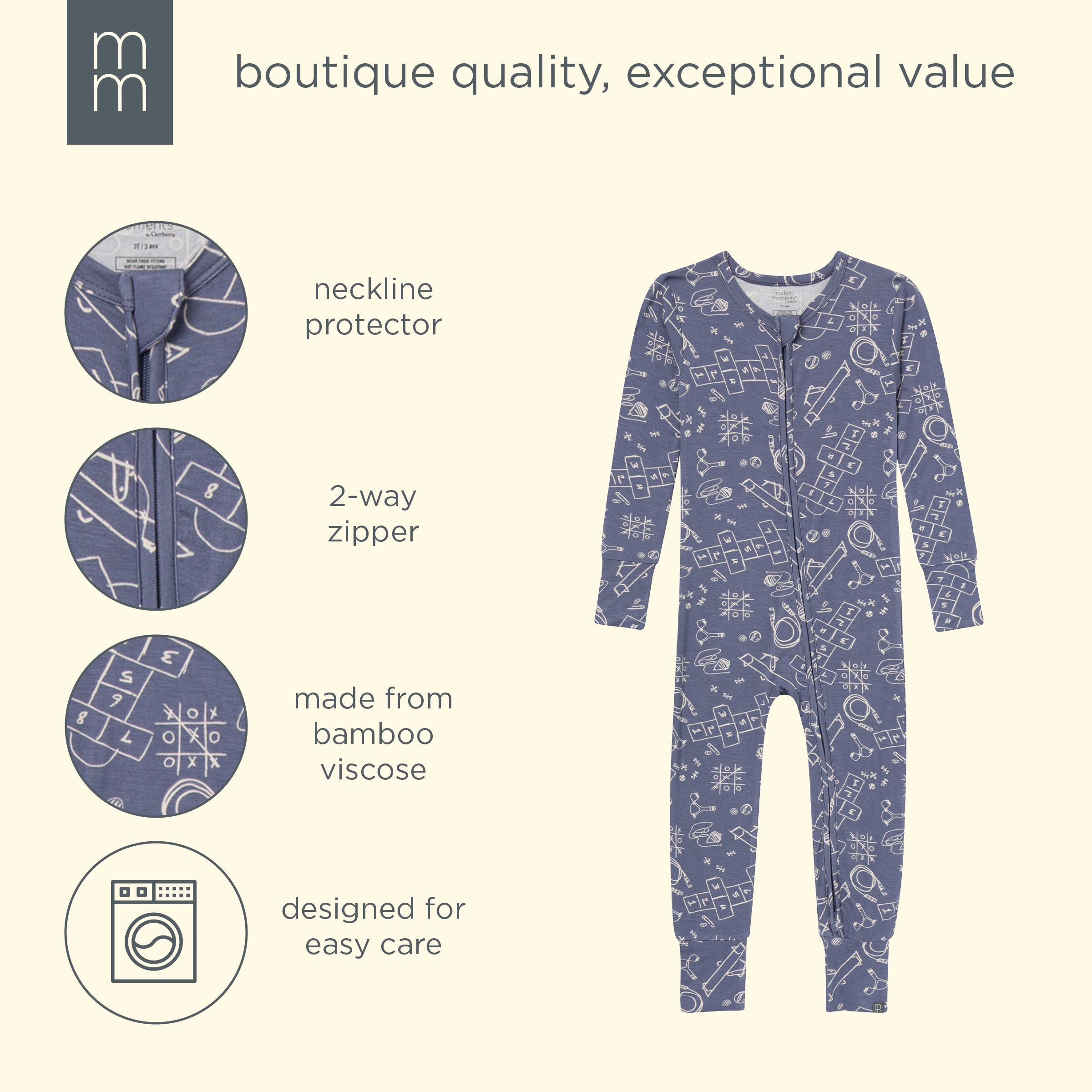 Boys Playground Snug Fit Footless Pajamas - Image 6