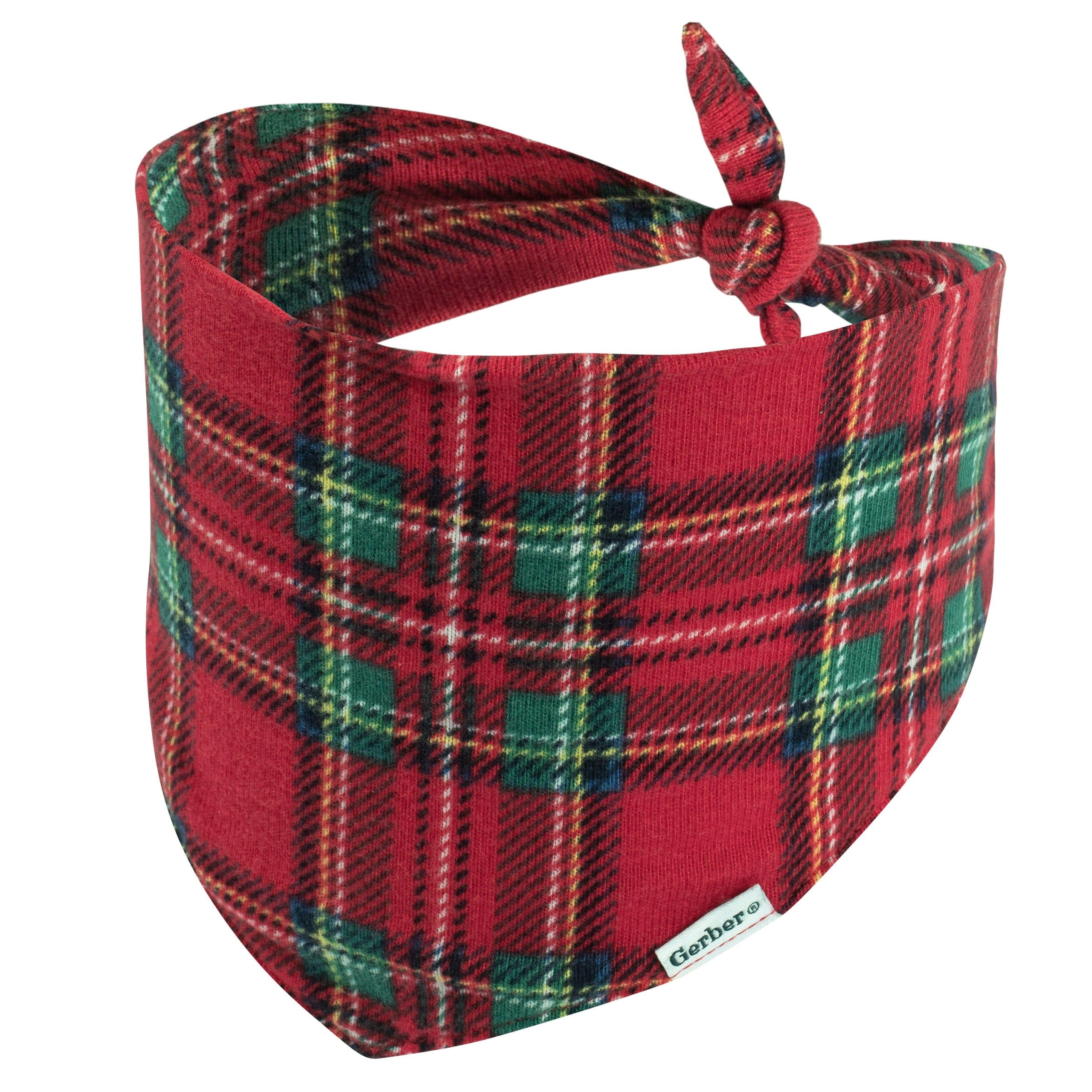 Stewart Plaid Hacci Pet Bandana - Image 2