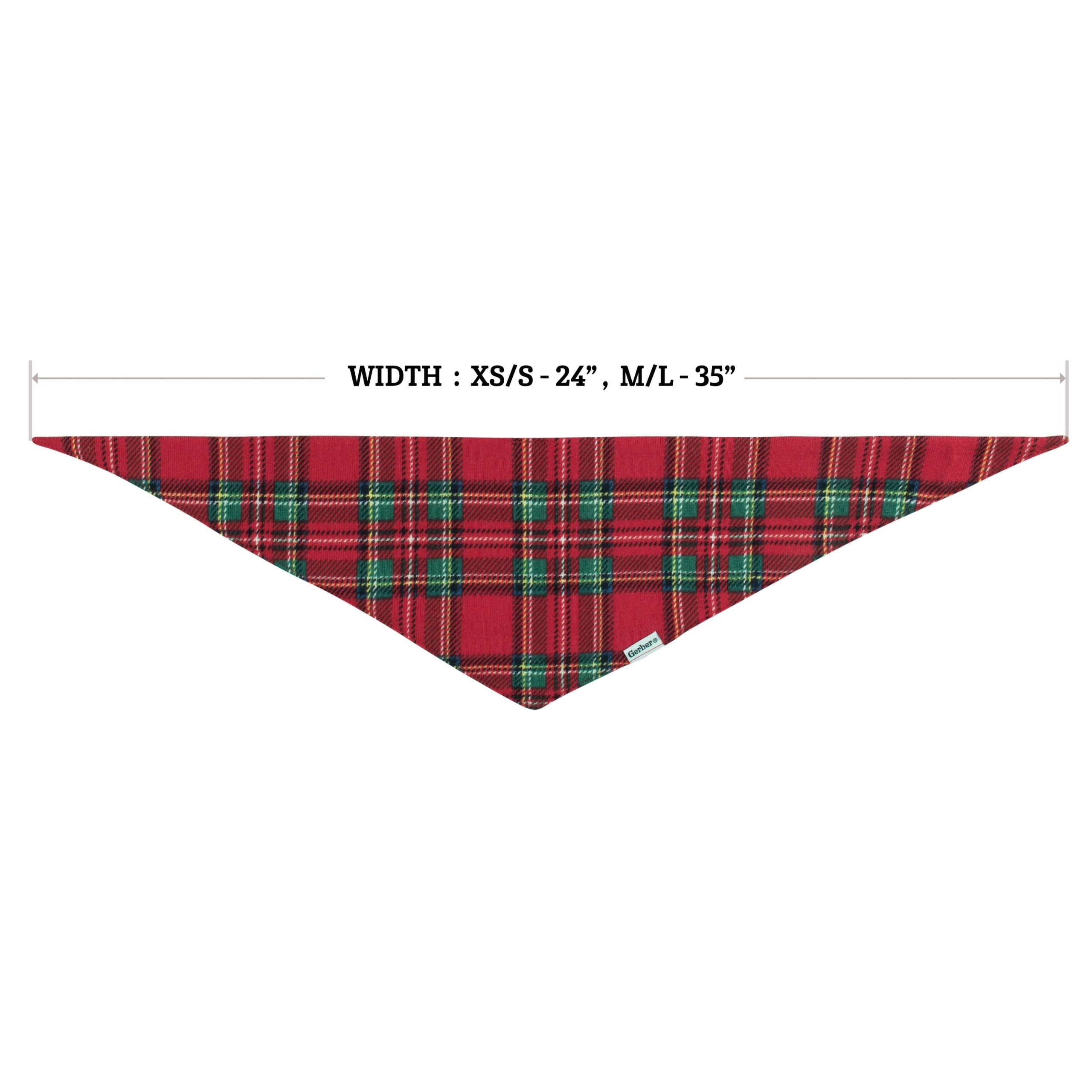 Stewart Plaid Hacci Pet Bandana - Image 9