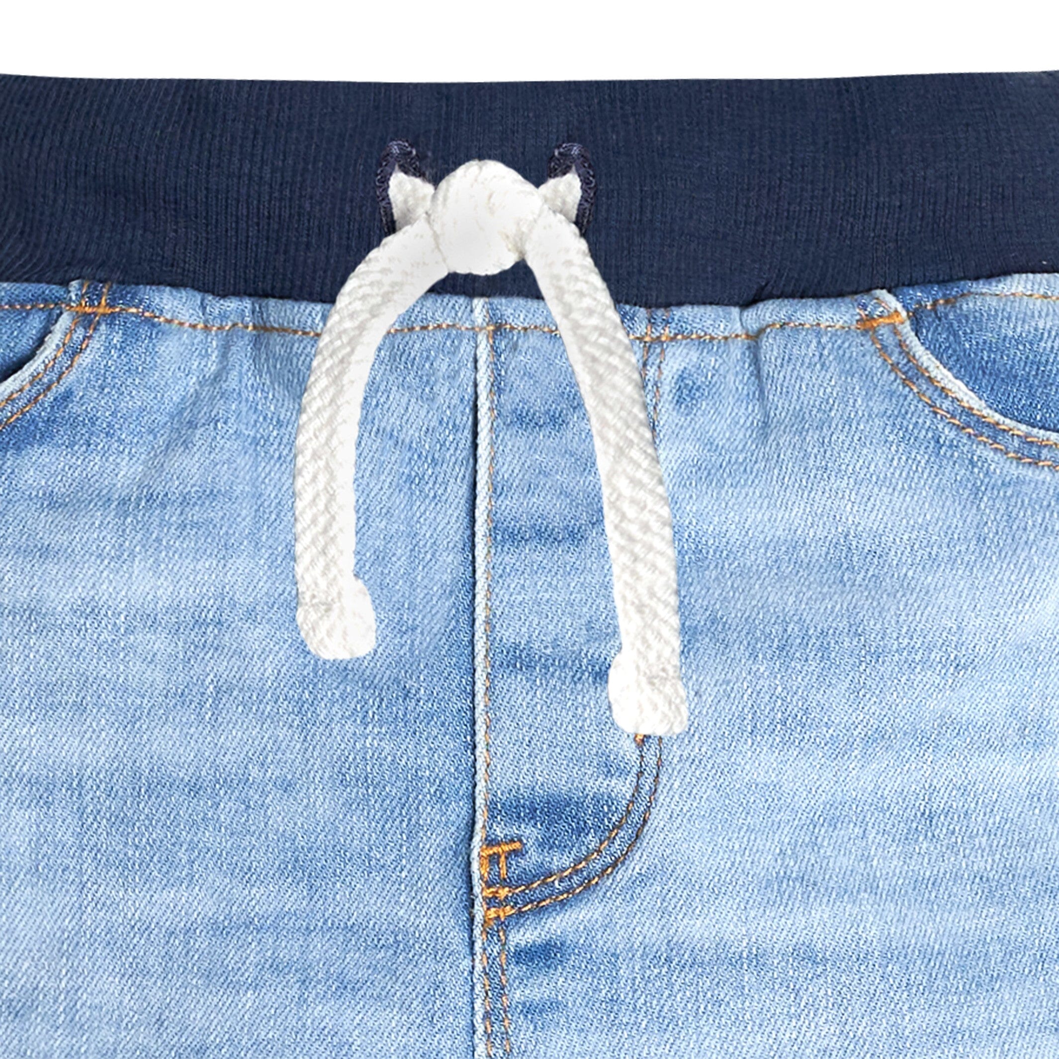 Toddler Neutral Light Blue Skinny Denim Jeans - Image 6