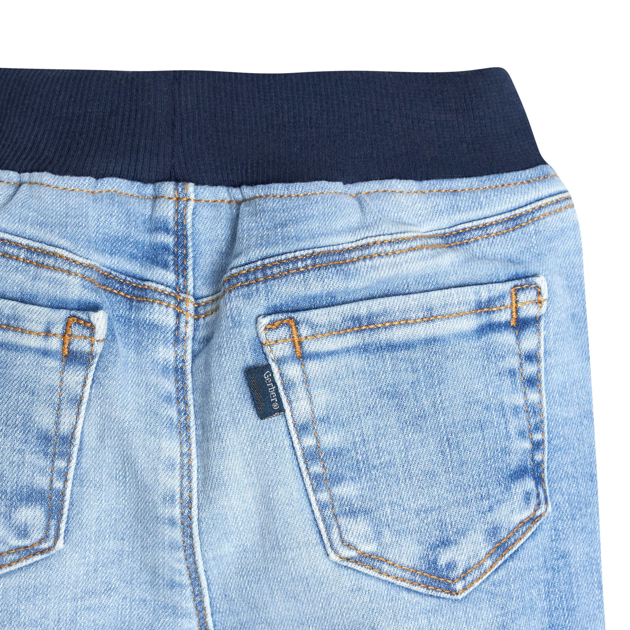 Toddler Neutral Light Blue Skinny Denim Jeans - Image 8