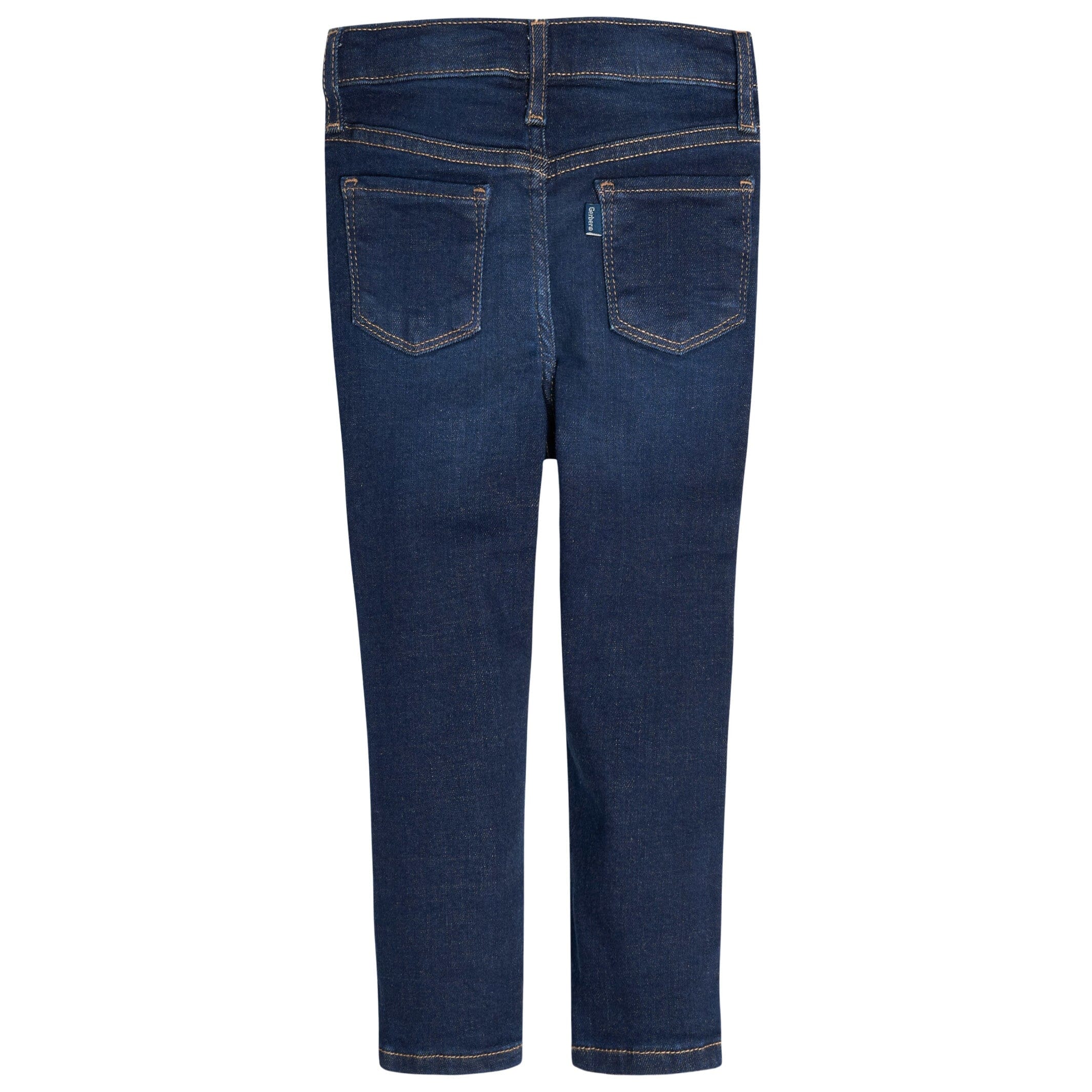 Infant and Toddler Neutral Dark Skinny Jeans - Image 5