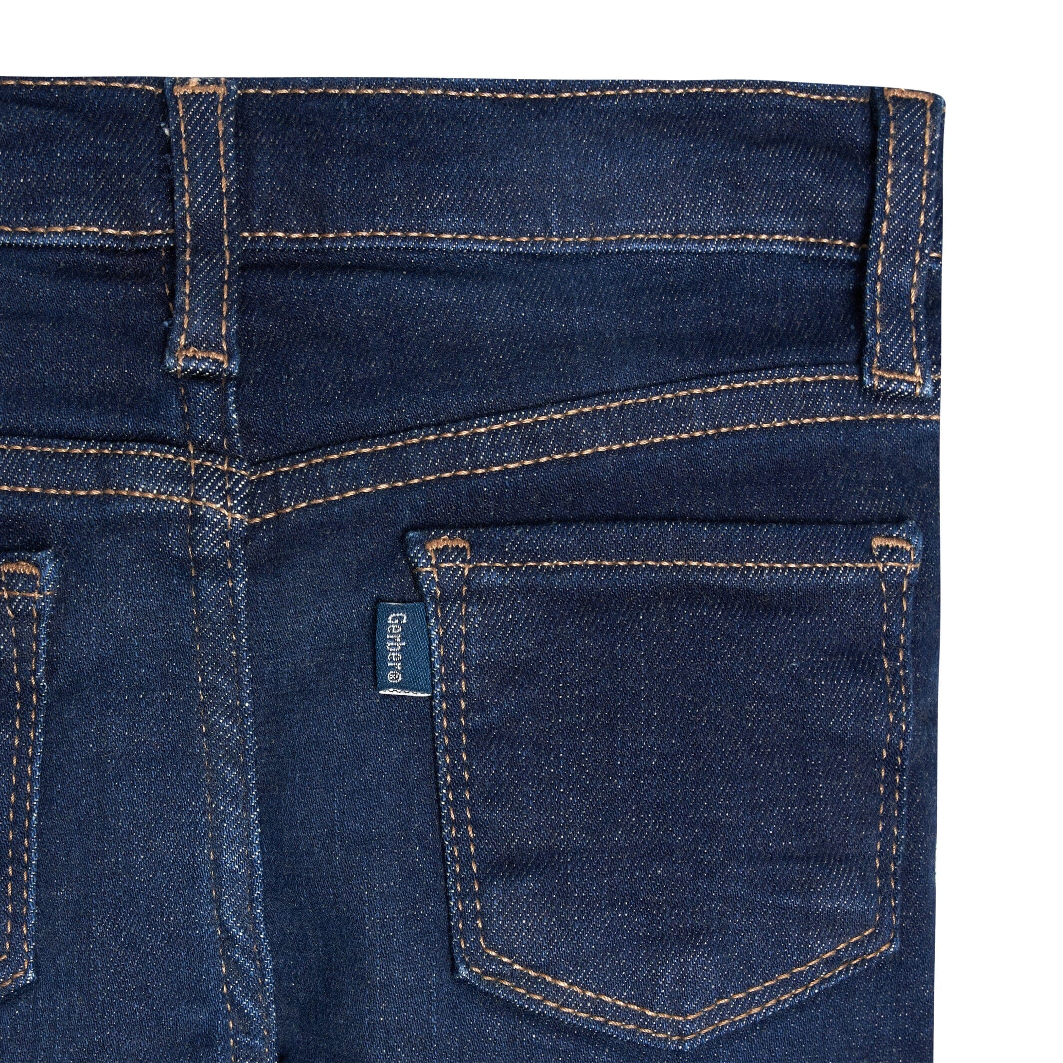 Infant and Toddler Neutral Dark Skinny Jeans - Image 6