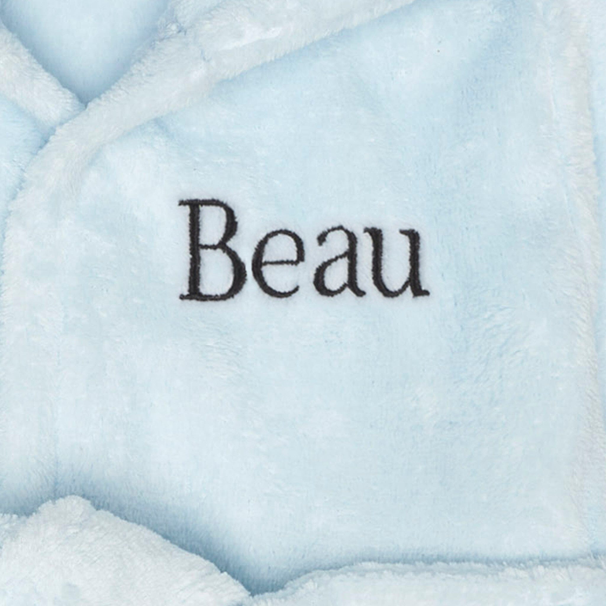 Embroidered Baby Neutral Penguin Robe - Image 2