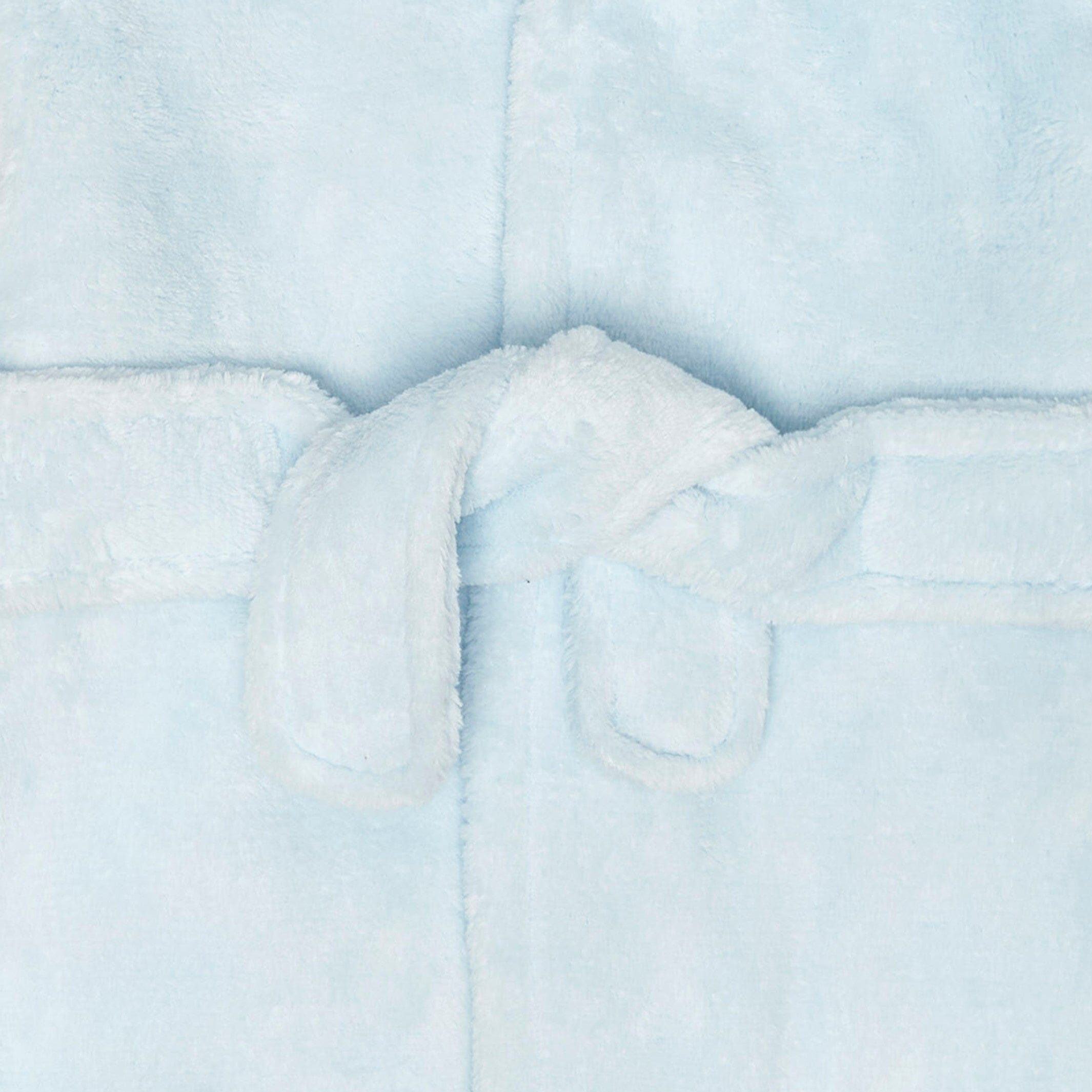 Embroidered Baby Neutral Penguin Robe - Image 6