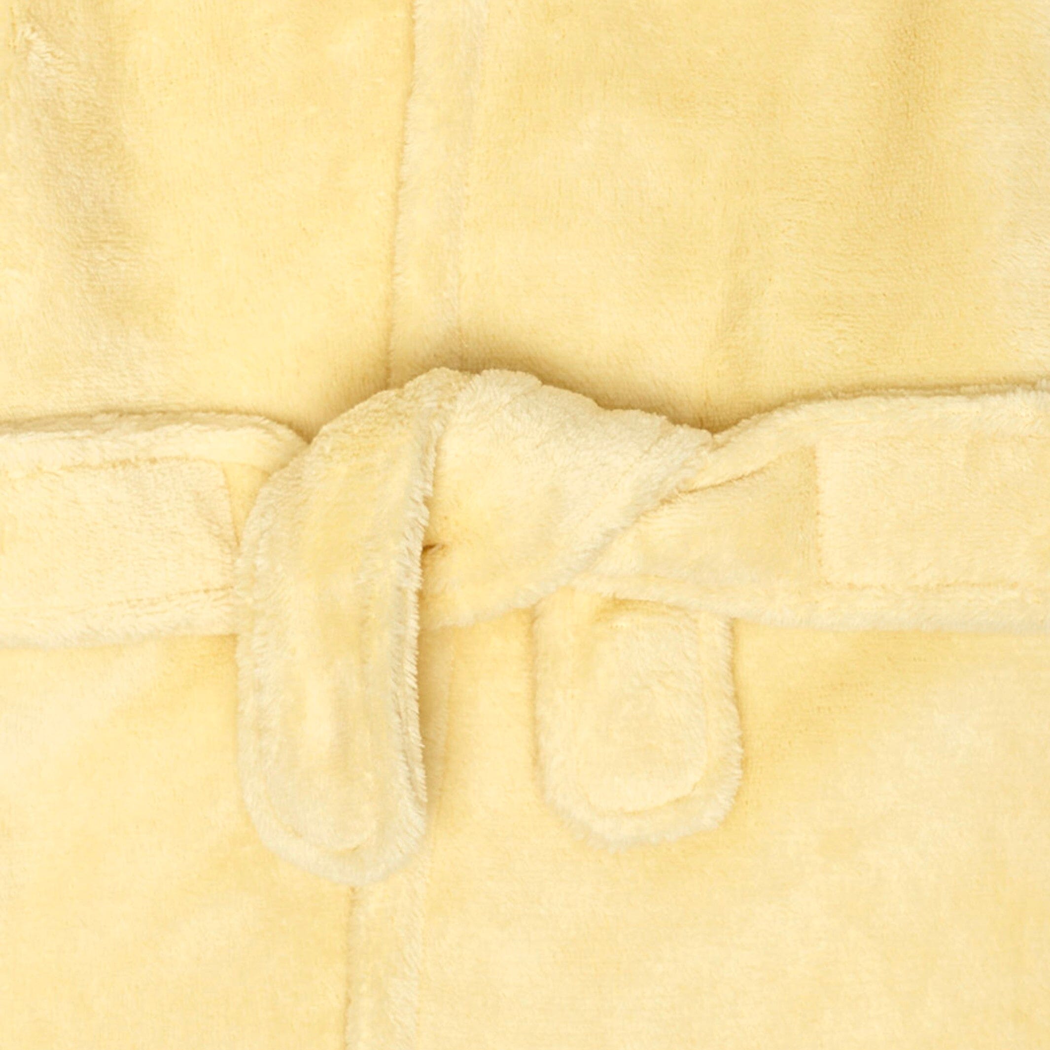 Embroidered Baby Neutral Giraffe Robe - Image 6
