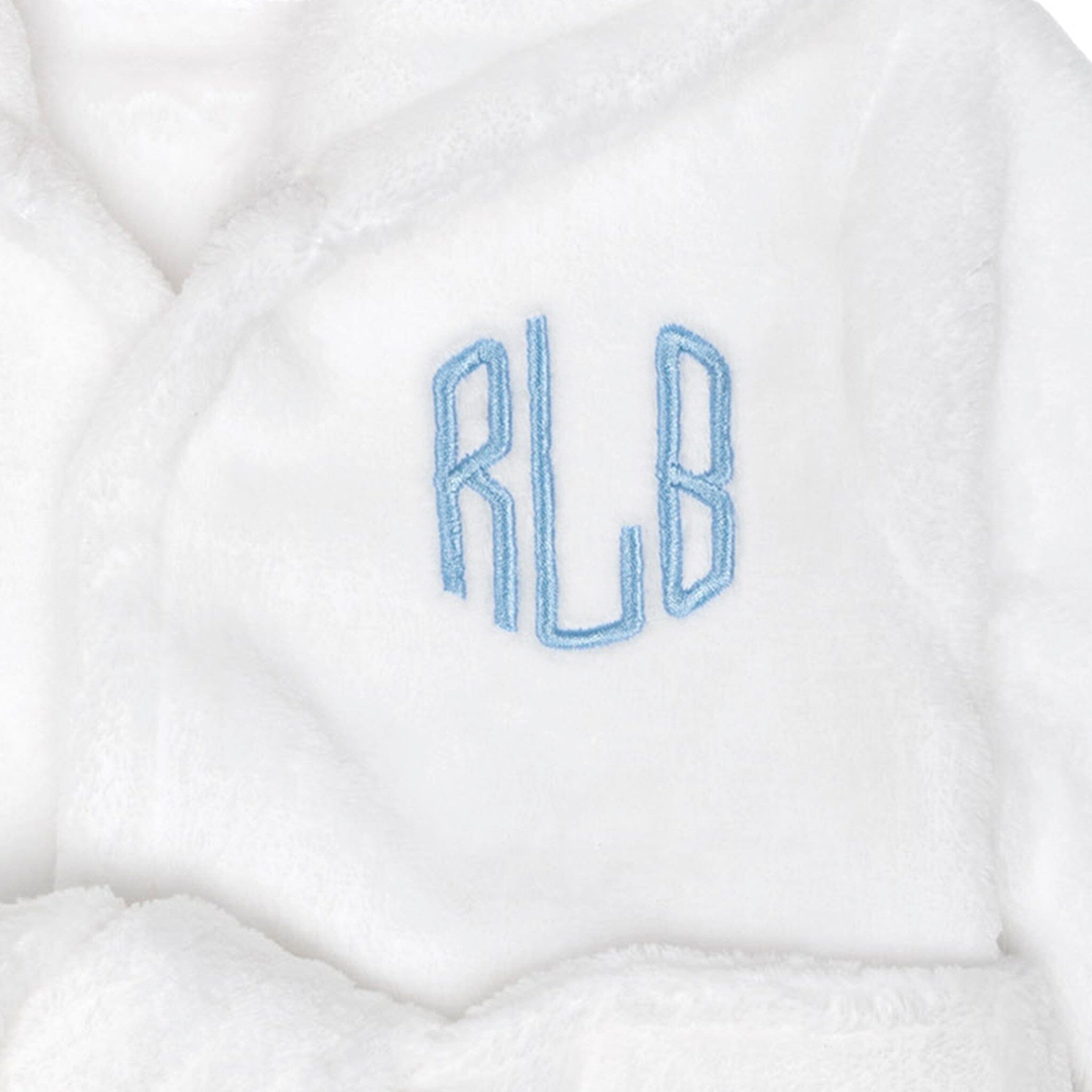 Embroidered Baby Girls Unicorn Robe - Image 2