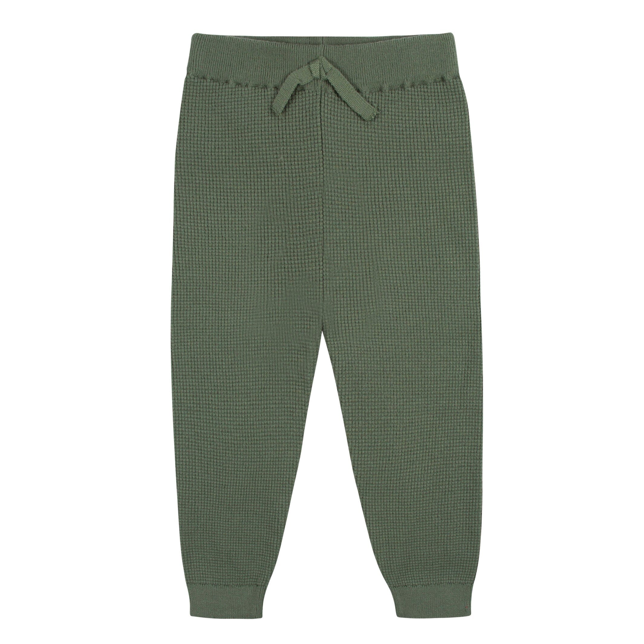 2-Piece Infant and Toddler Boys Olive Green Sweater Knit Set, 12M - Image 7