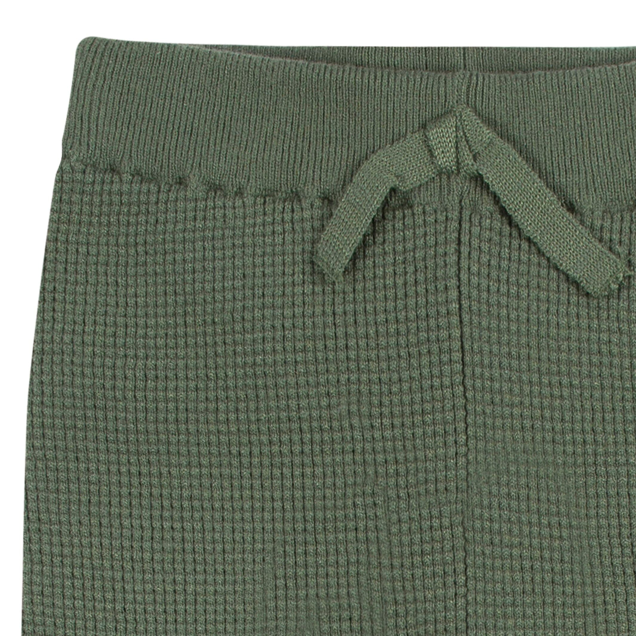 2-Piece Infant and Toddler Boys Olive Green Sweater Knit Set, 12M - Image 8