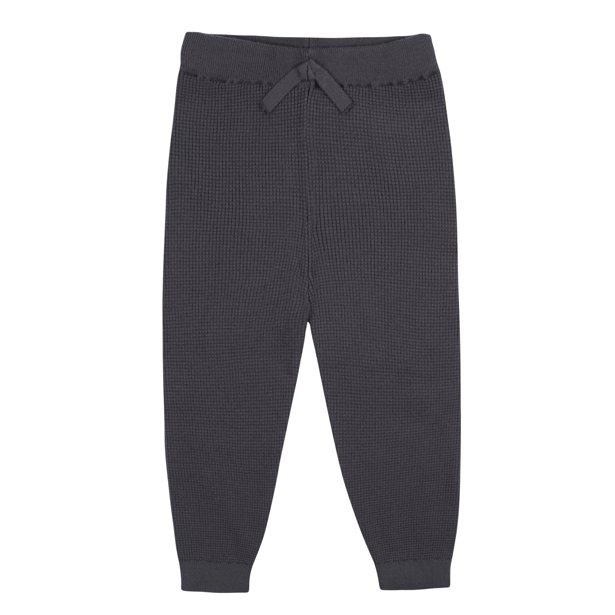 2-Piece Infant and Toddler Boys Charcoal Sweater Knit Set - Image 5
