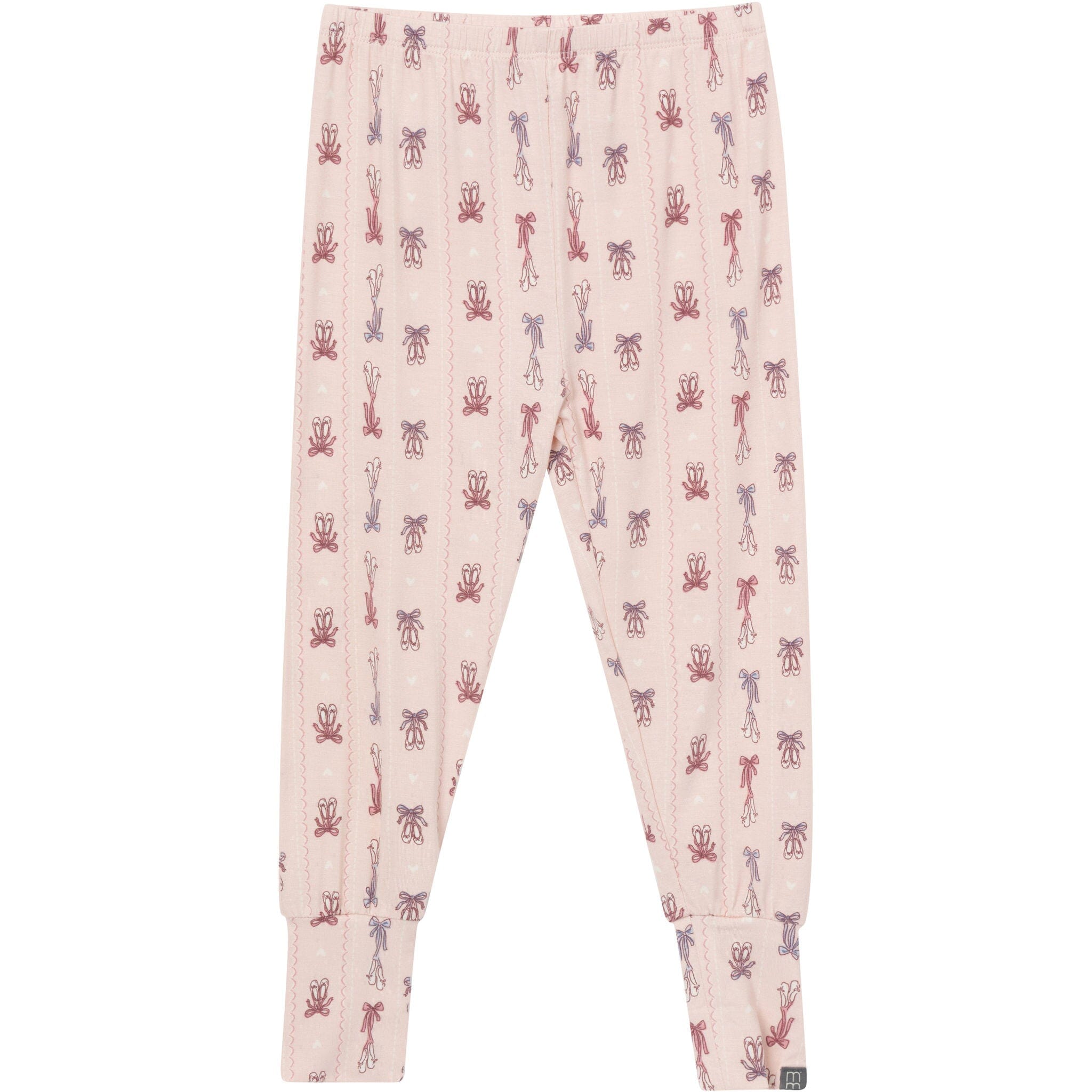 2-Piece Infant & Kid Girls Ballerina Pink Snug Fit Pajama - Image 5