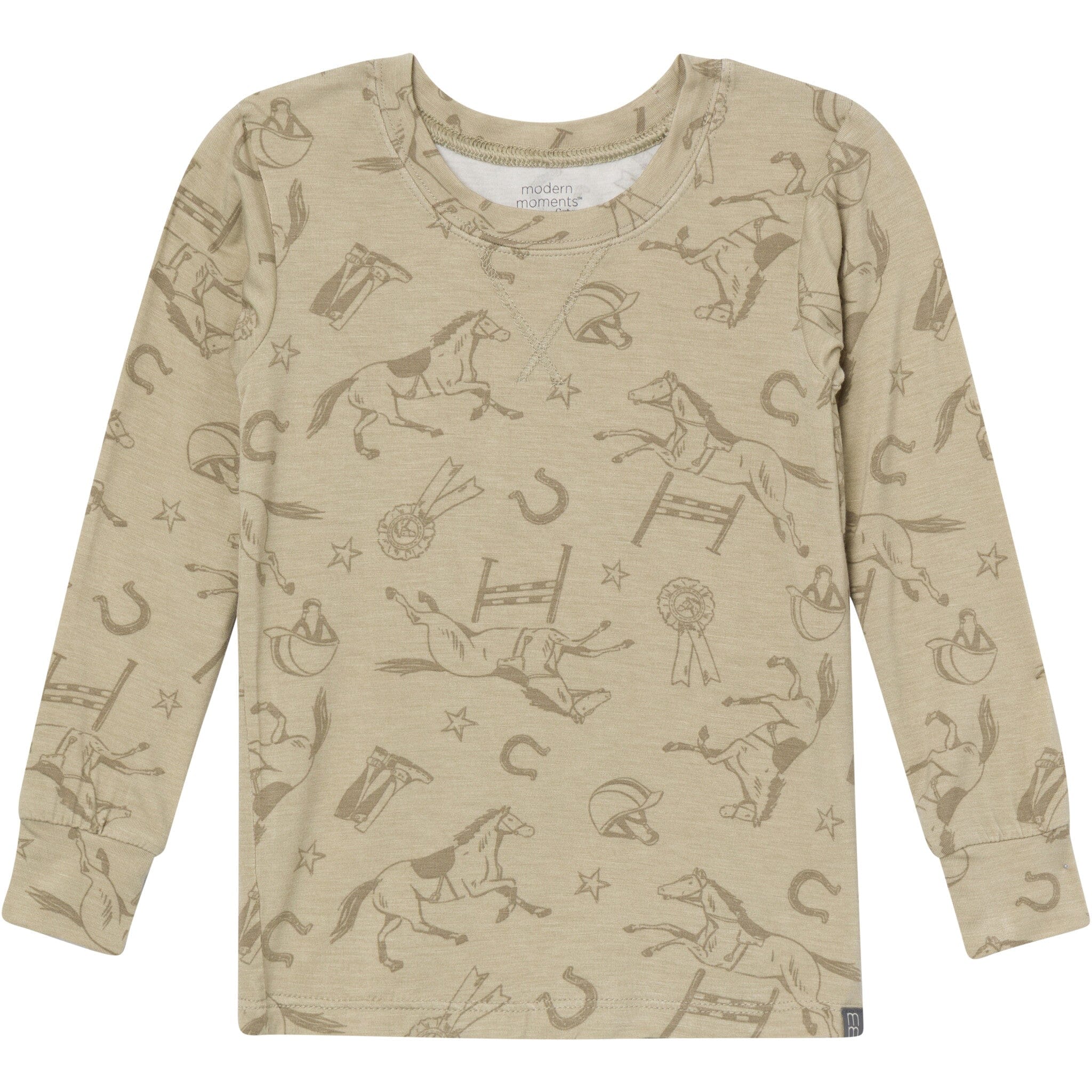 2-Piece Infant & Kid Boys Equestrian Snug Fit Pajama - Image 3