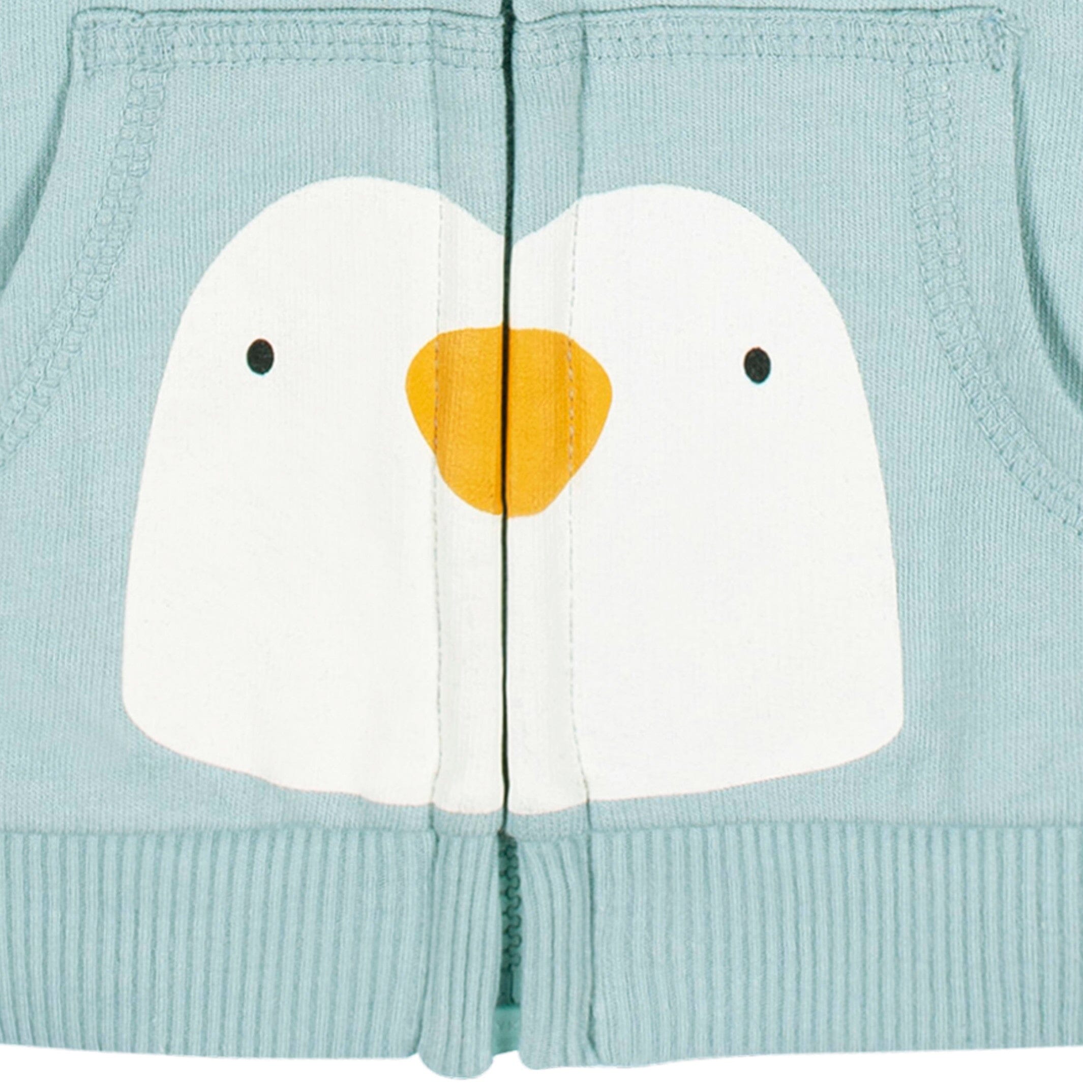 3-Piece Infant & Toddler Boys Penguin Hoodie, T-Shirt & Active Pant Set - Image 5