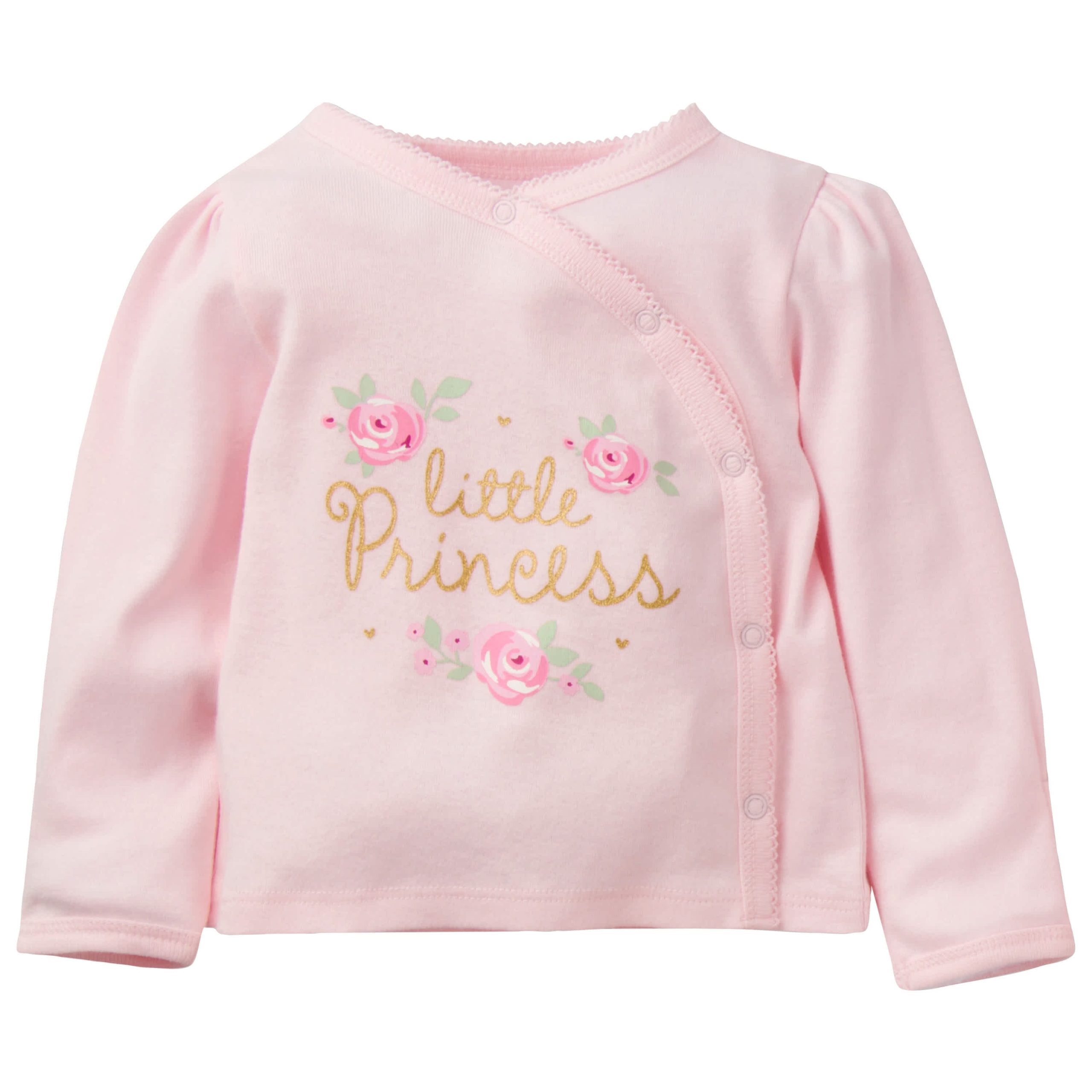 3-Piece Baby Girls Floral Take-Me-Home Set - Image 3