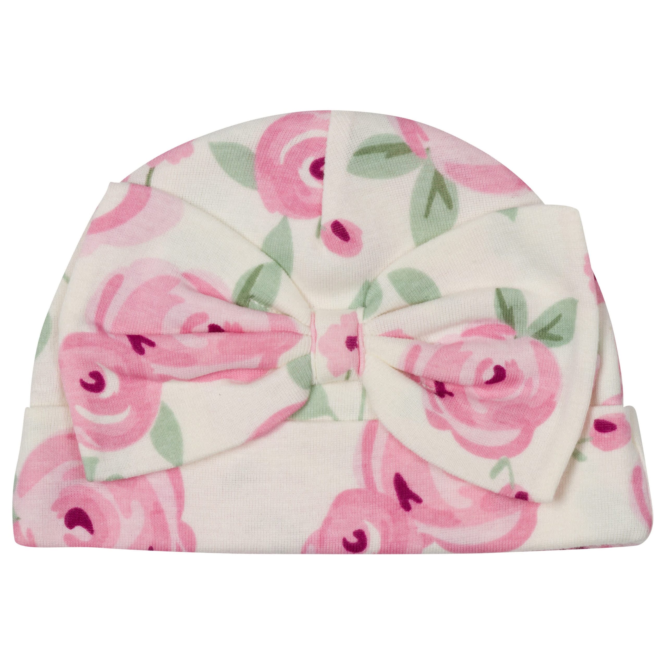 3-Piece Baby Girls Floral Take-Me-Home Set - Image 4