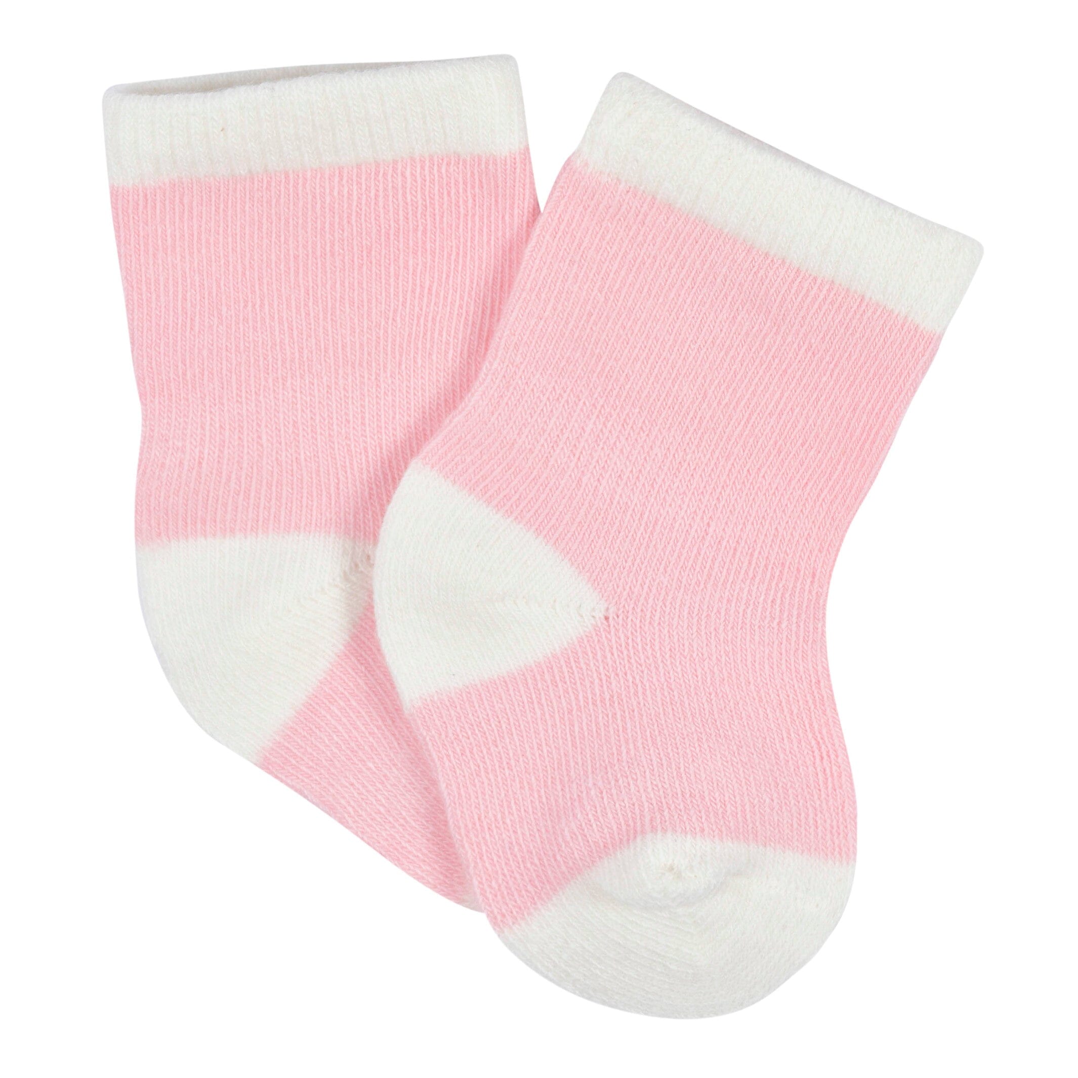 6-Pack Baby Girls Ballerina Wiggle Proof® Socks - Image 7