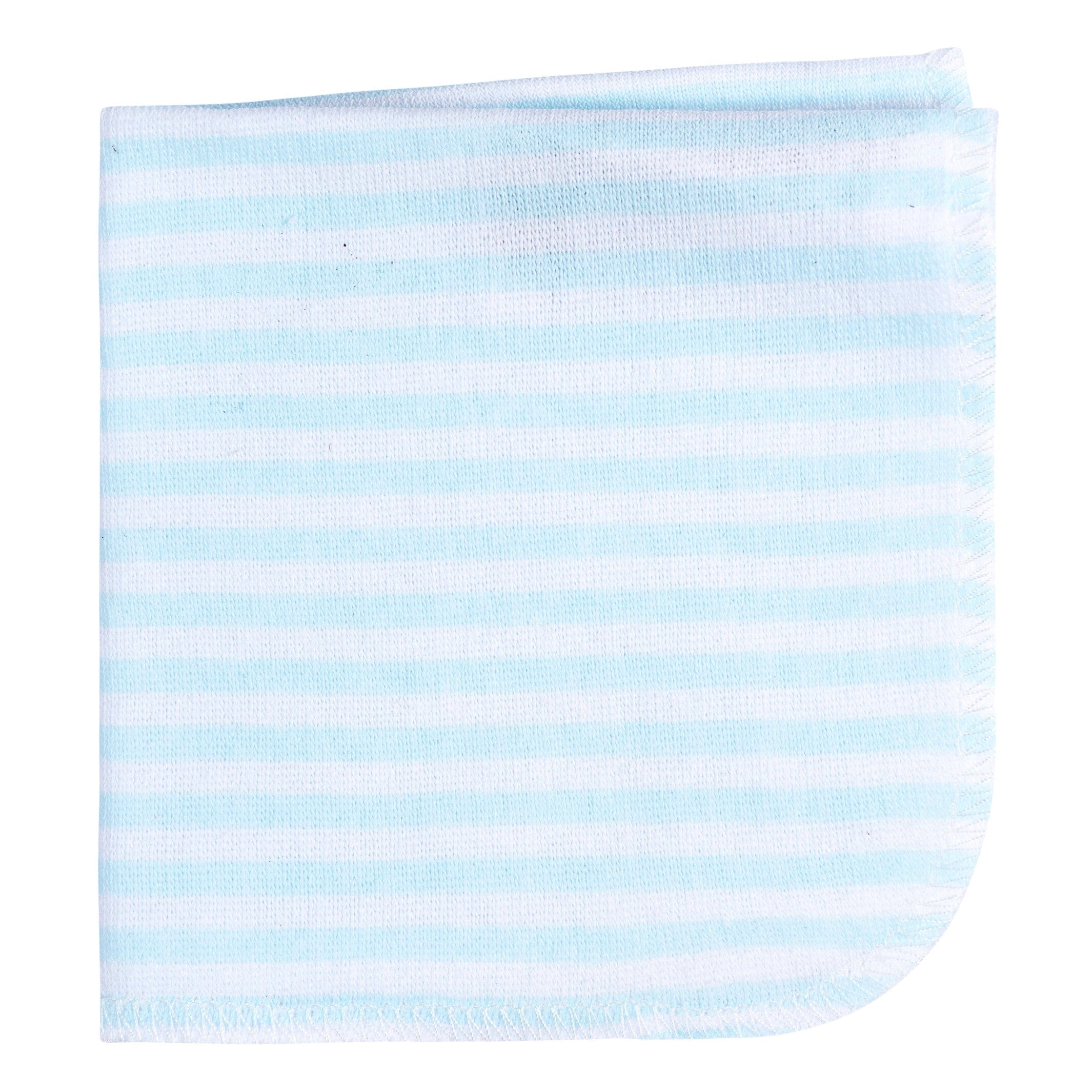 Embroidered 4-Piece Baby Neutral Blue Penguin Towel & Washcloths Set - Image 5