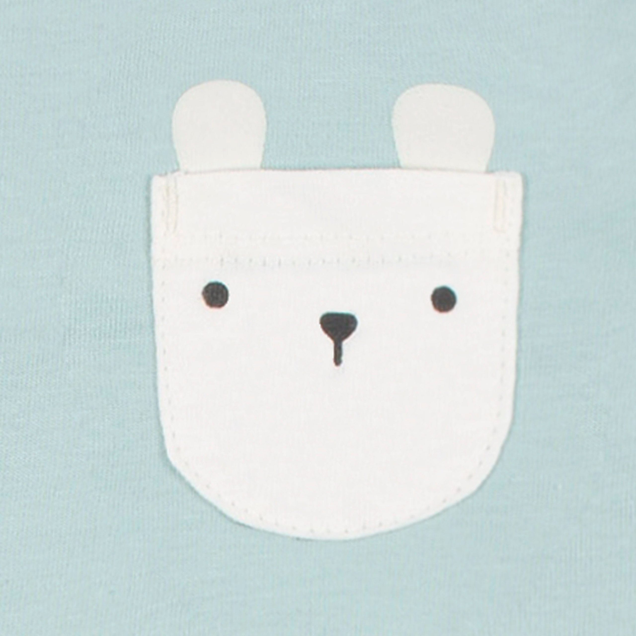 2-Pack Baby Boys Polar Bear Rompers - Image 3