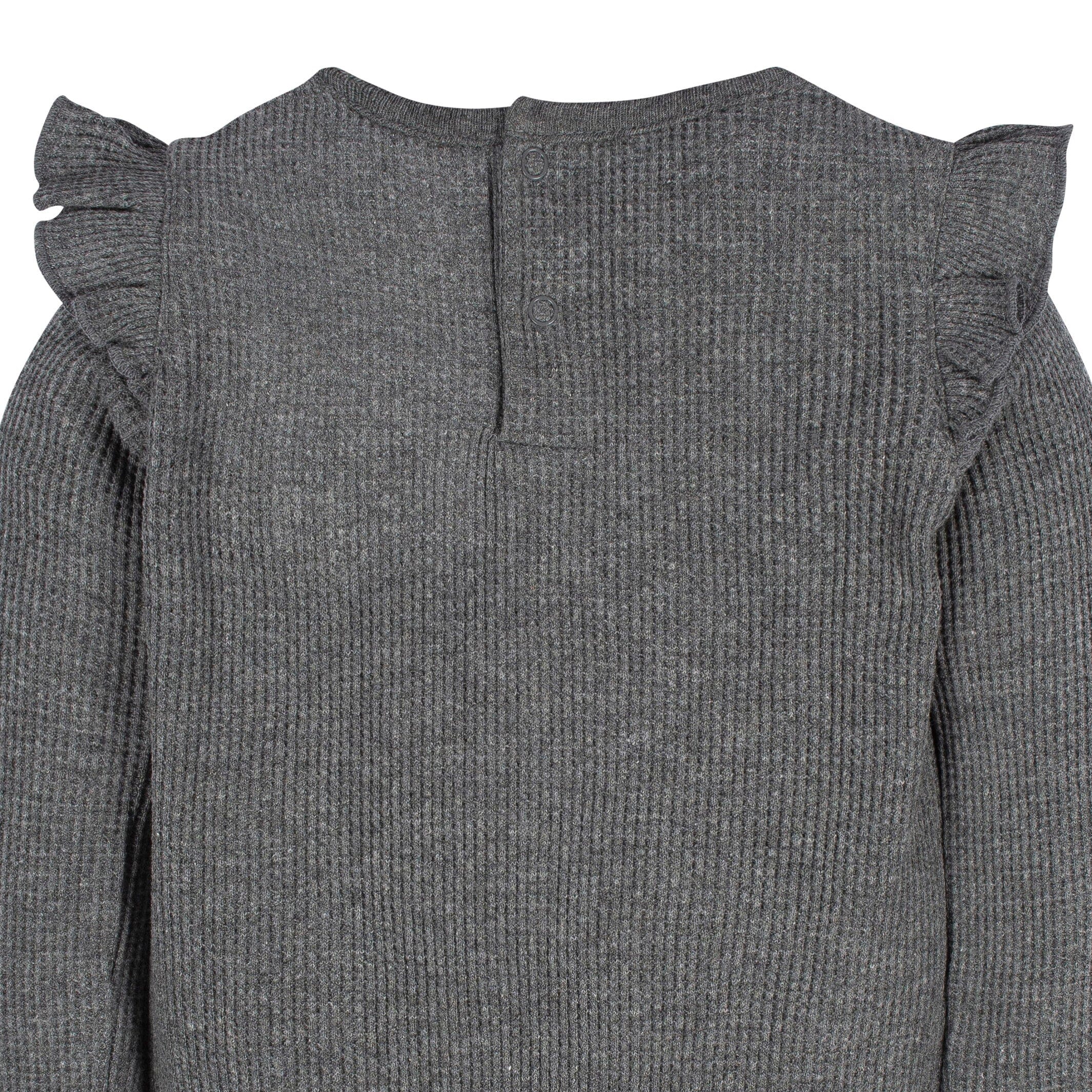 2-Pack Baby Girls Pink & Gray Long Sleeve Onesies® Bodysuits - Image 6