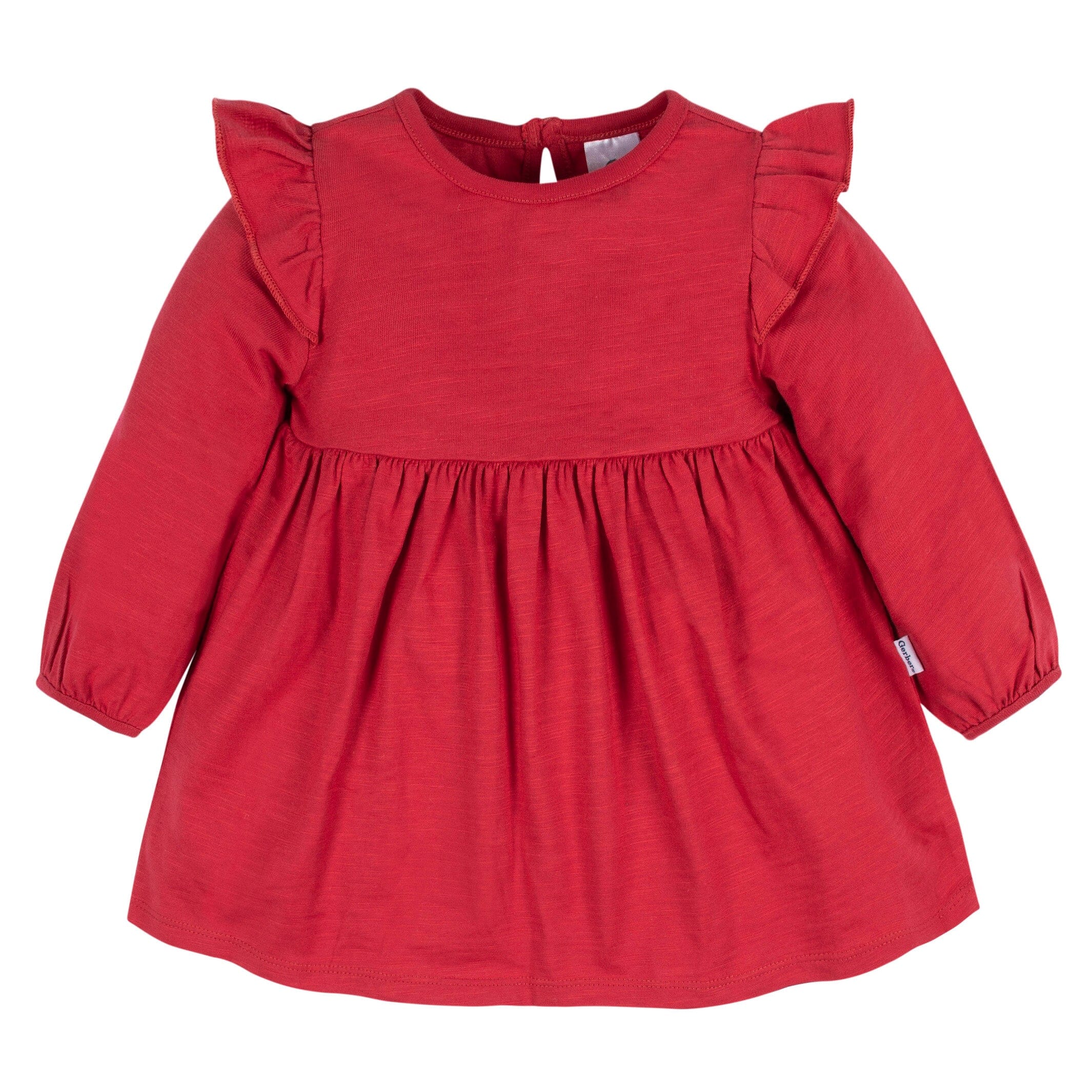 2-Pack Baby & Toddler Girls Holly Berries Babydoll Dresses - Image 6