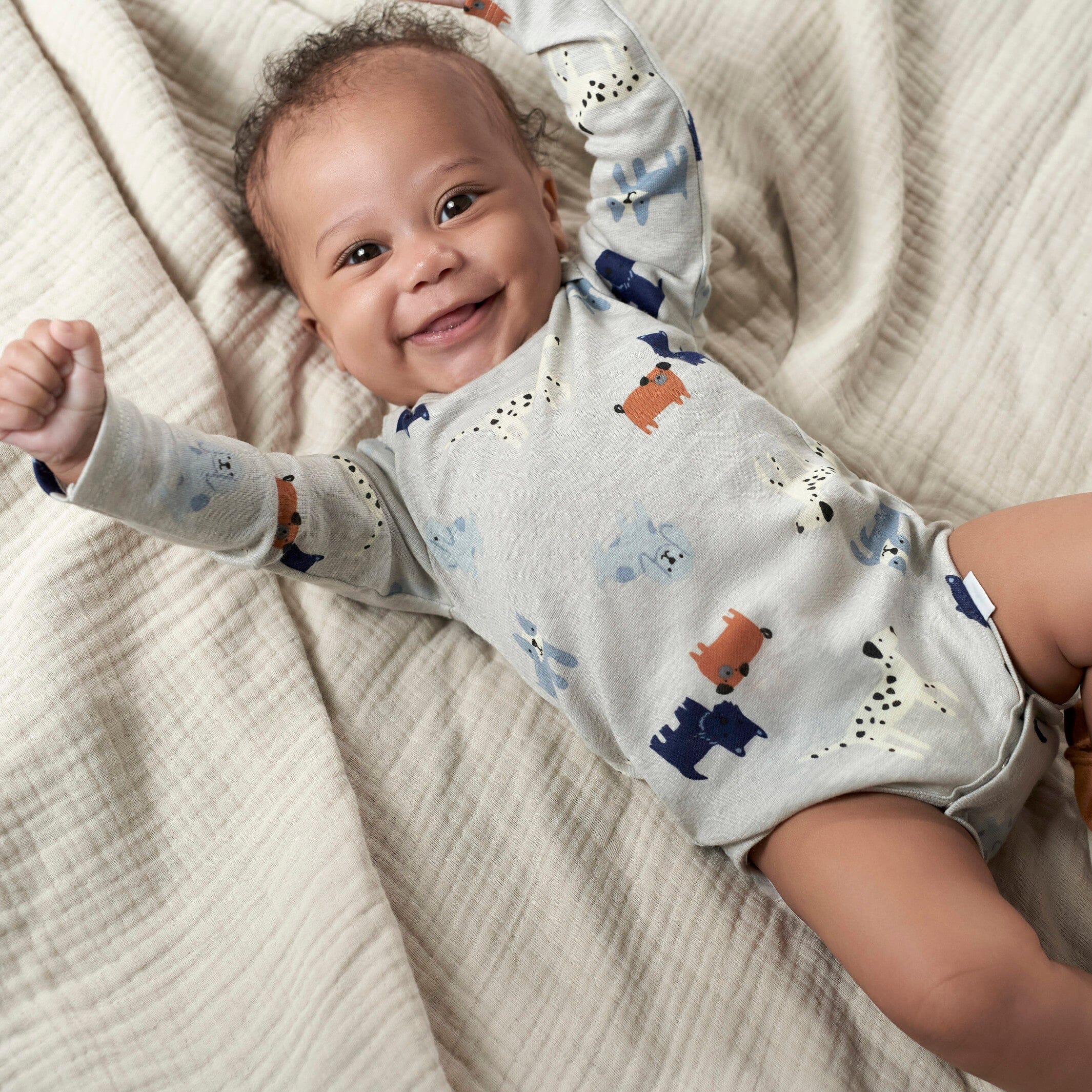 6-Pack Baby Boys Snow Much Fun Onesies® Bodysuits - Image 2
