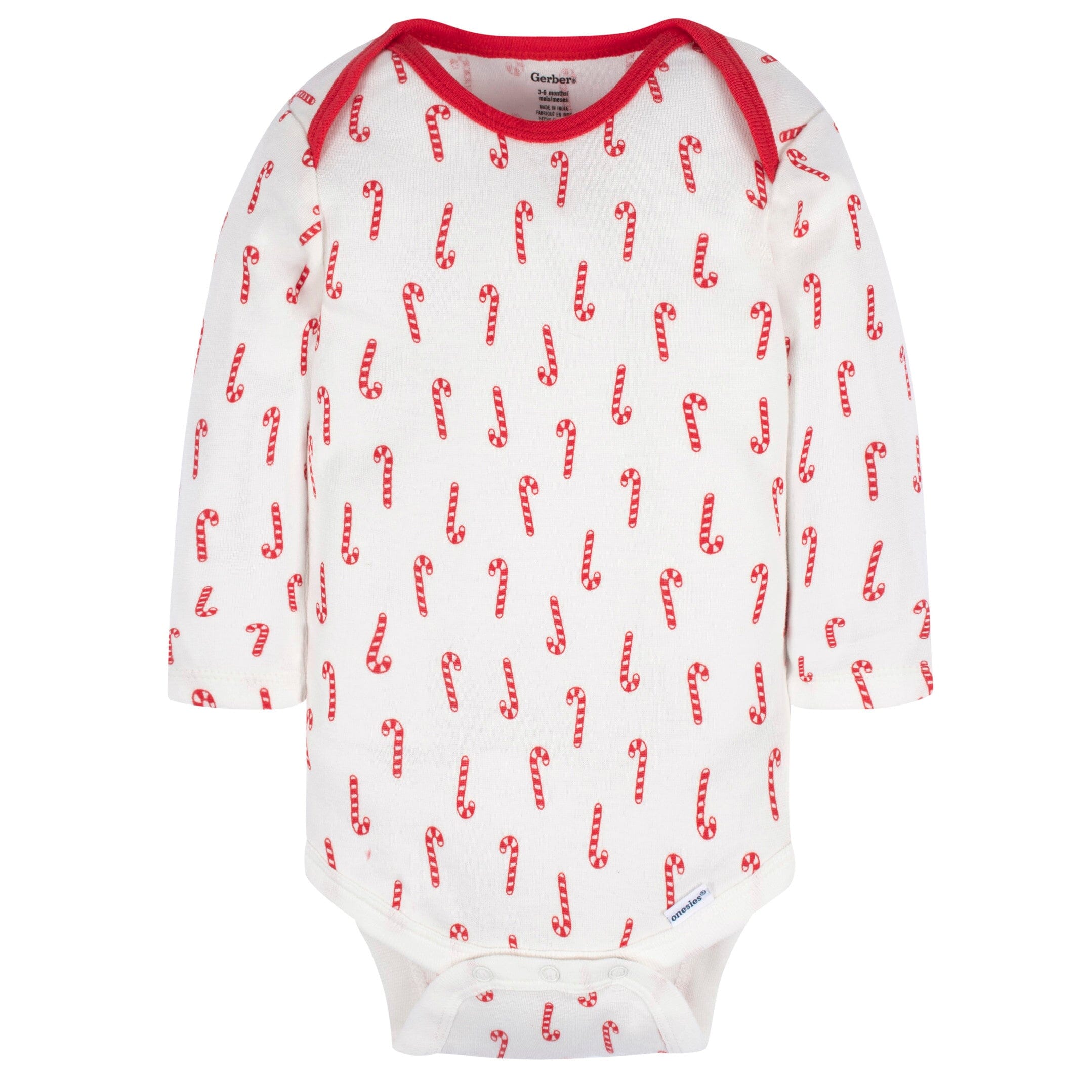 3-Pack Baby Neutral Best Gift Ever Long Sleeve Onesies® Bodysuits - Image 4