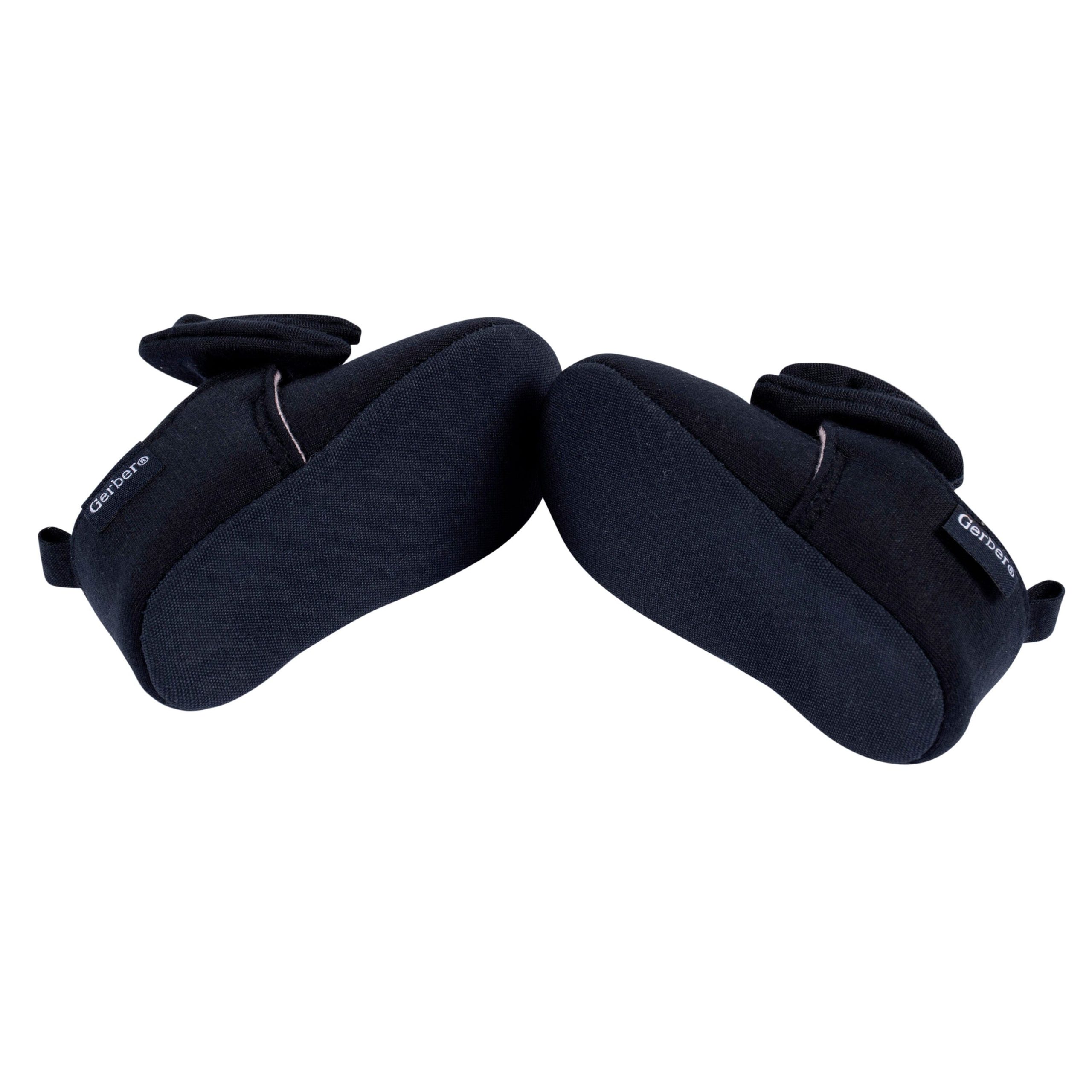 Baby Girls Black Ballet Slipper - Image 5