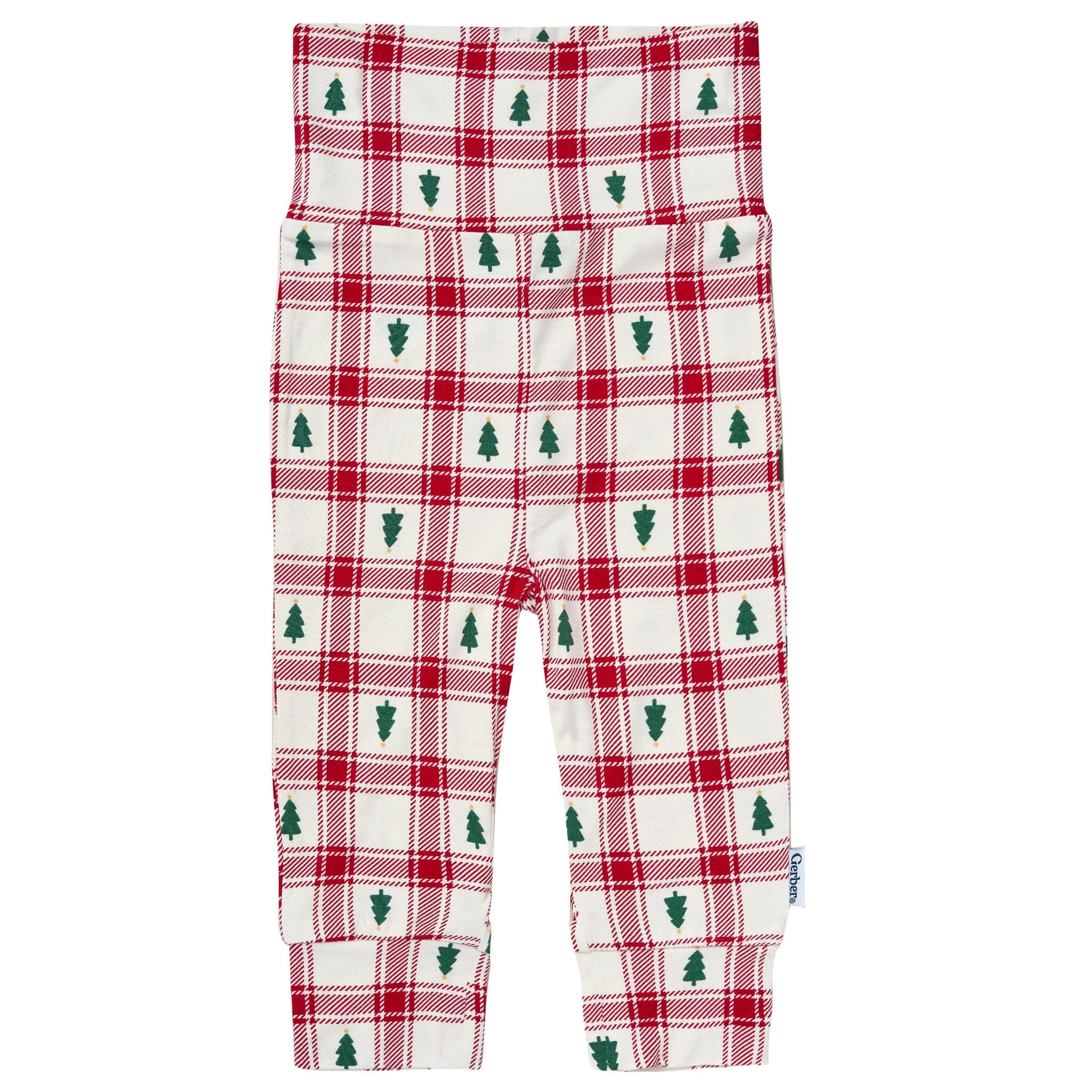 2-Piece Baby Neutral Plaid Tree Onesie® Pant Set - Image 10