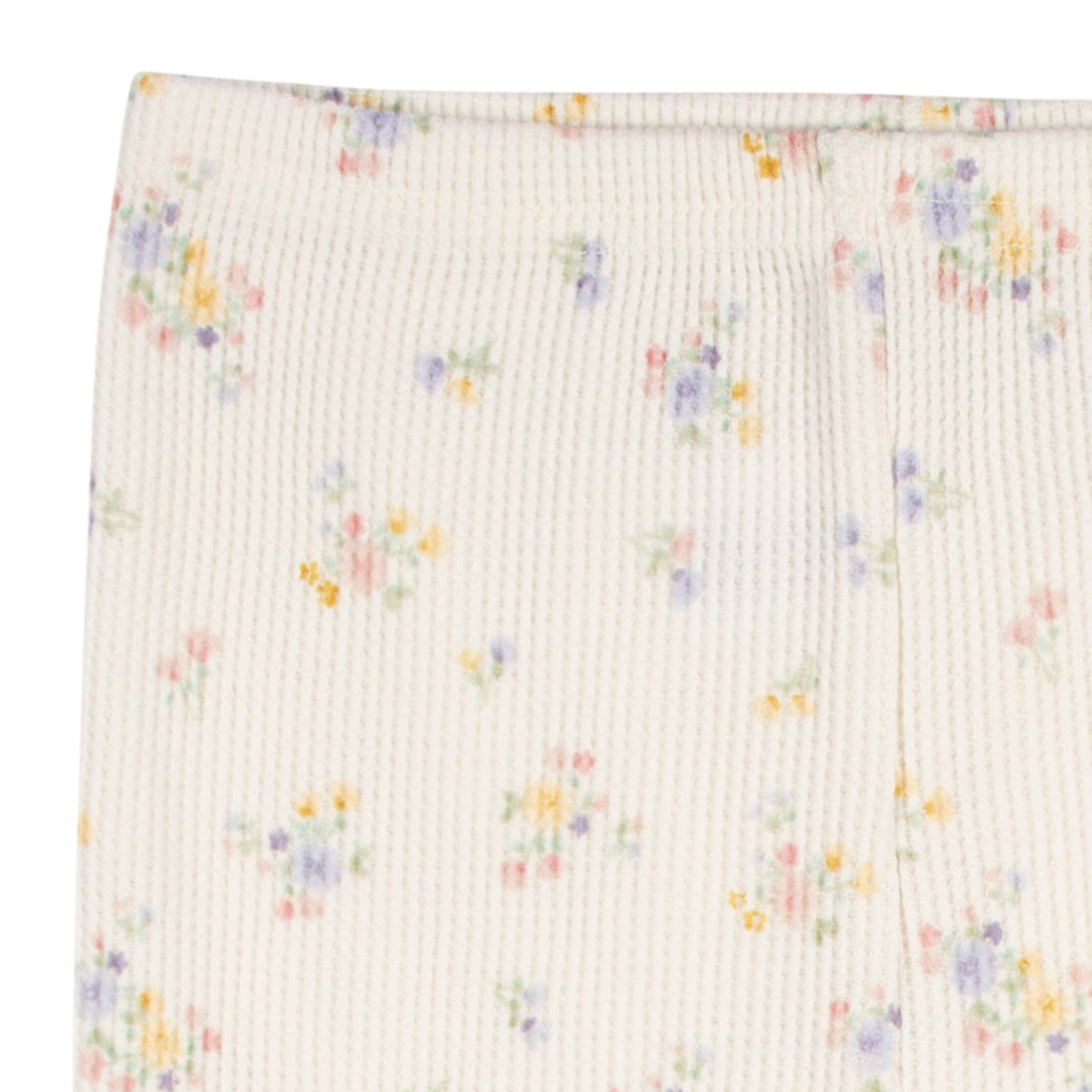 2-Piece Infant & Toddler Girls Ivory Floral Snug Fit Pajama Set - Image 5